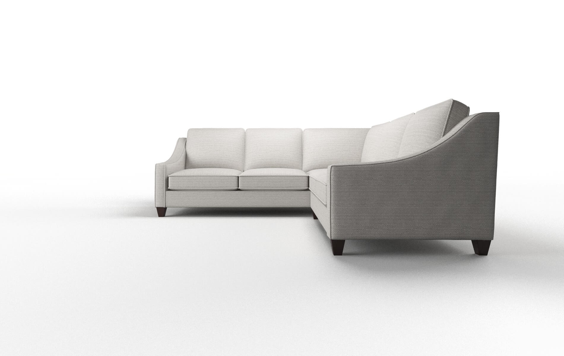 Sanda Redondo Stone Sectional espresso legs 5