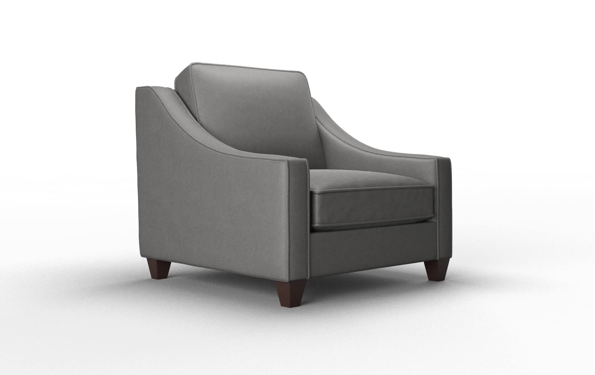 Sanda Rocket Charcoal Chair espresso legs 2