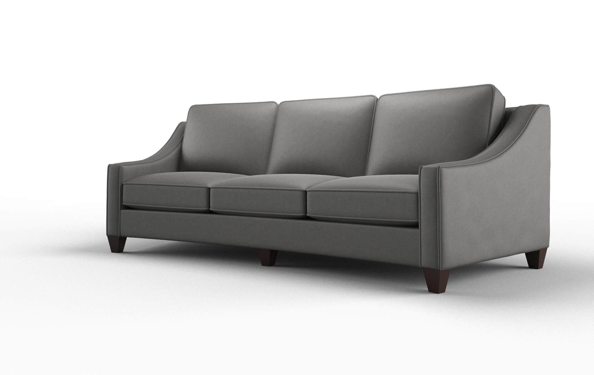 Sanda Rocket Charcoal Sofa espresso legs 4