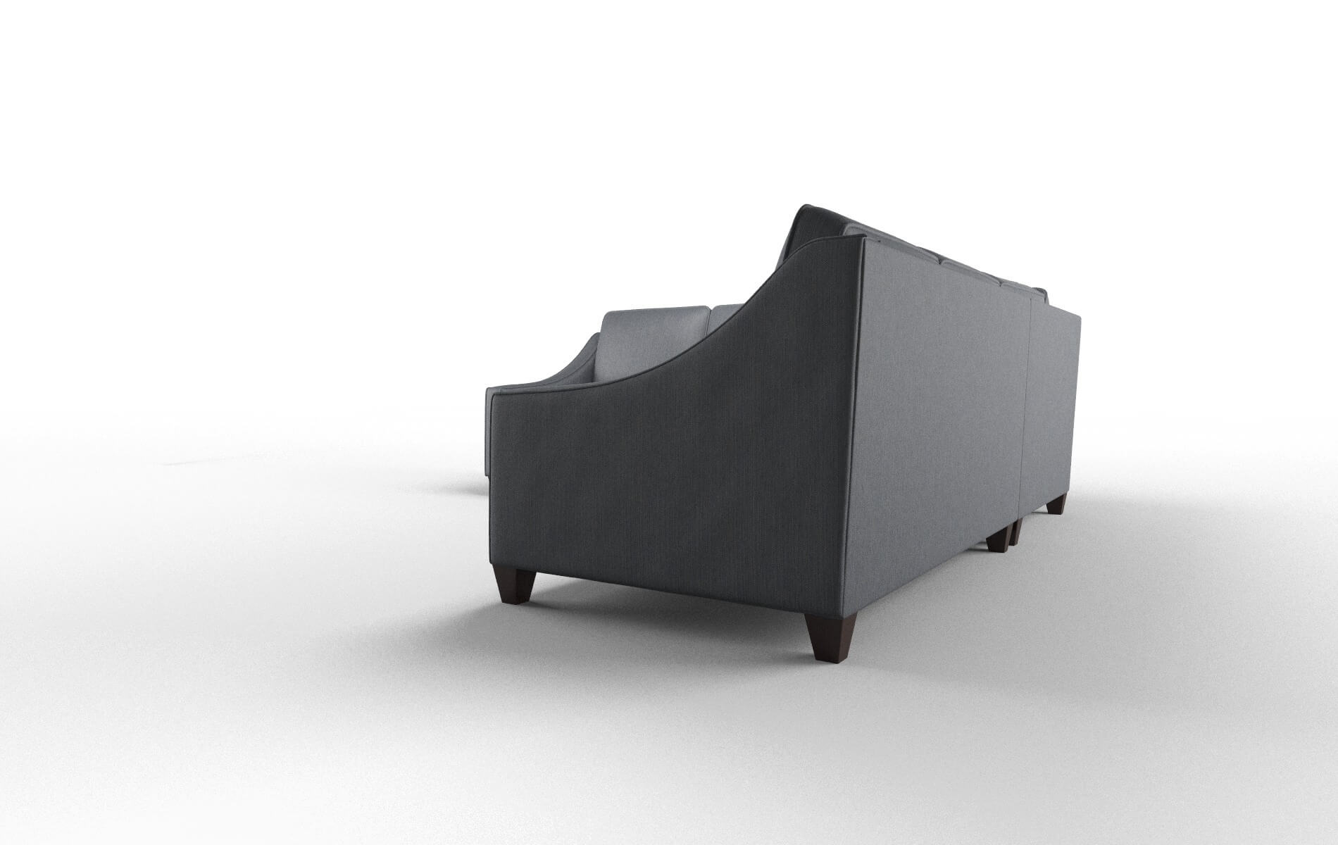 Sanda Rocket Eclipse Sectional espresso legs 4