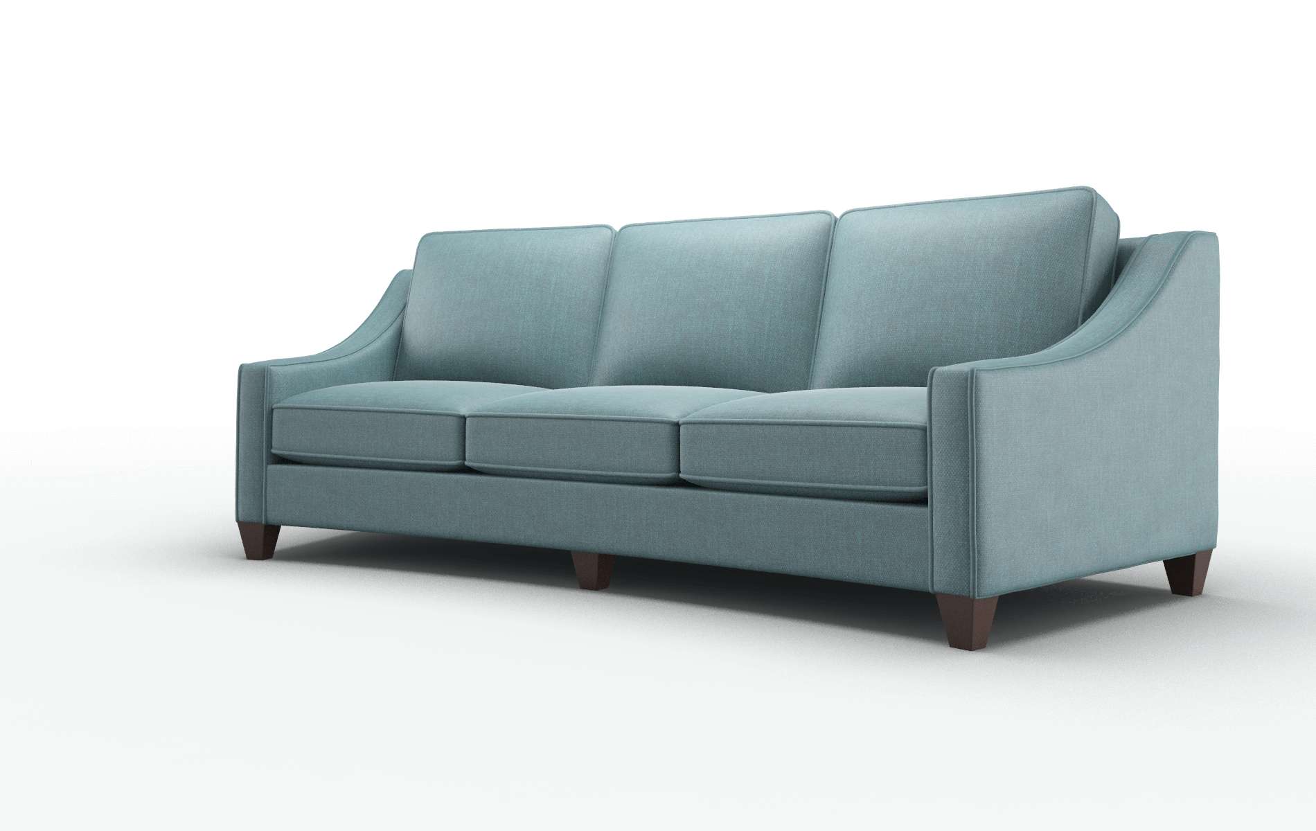 Sanda Rocket Peacock Sofa espresso legs 4