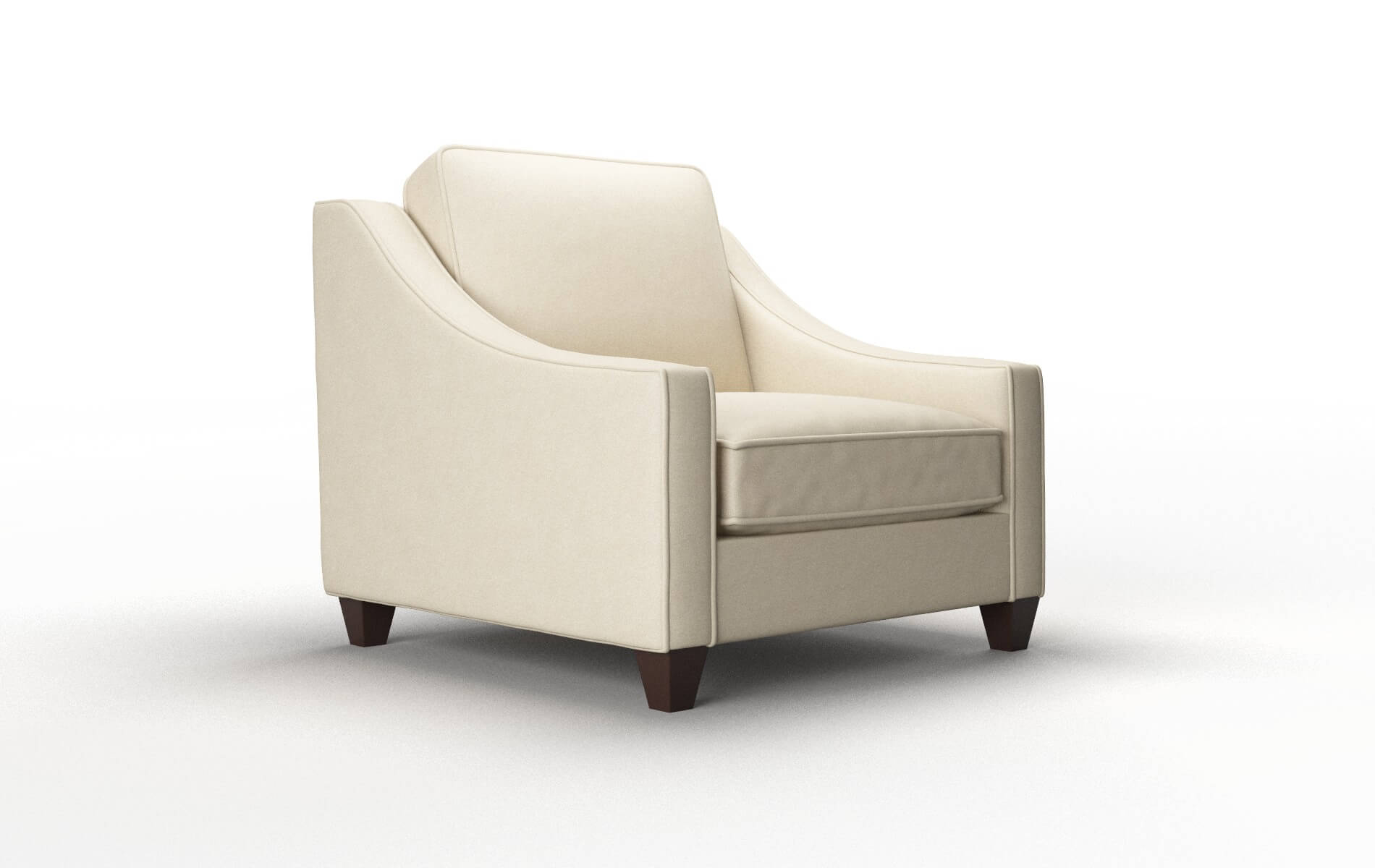 Sanda Rocket Sand Chair espresso legs 2