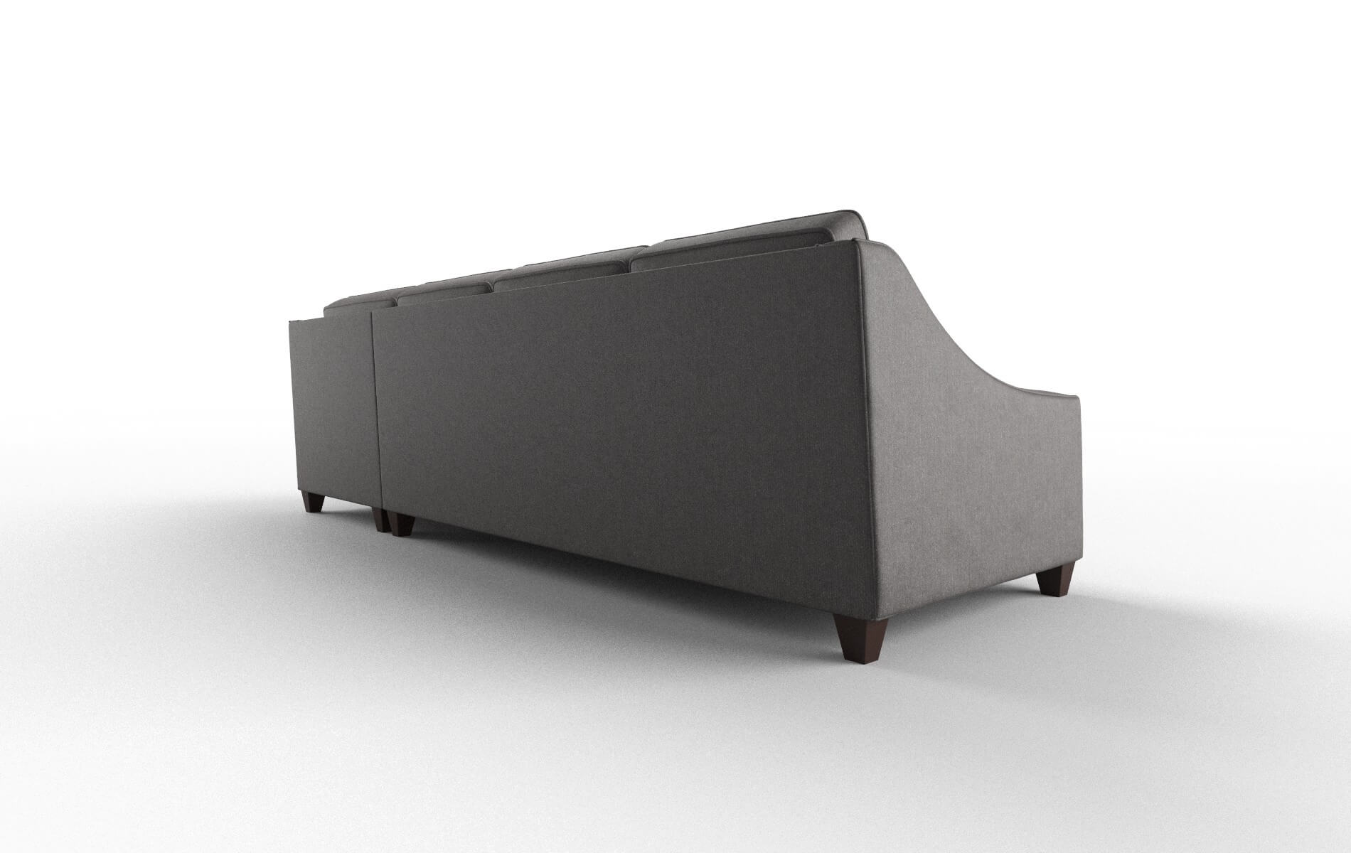 Sanda Sasha Grey Panel espresso legs 5