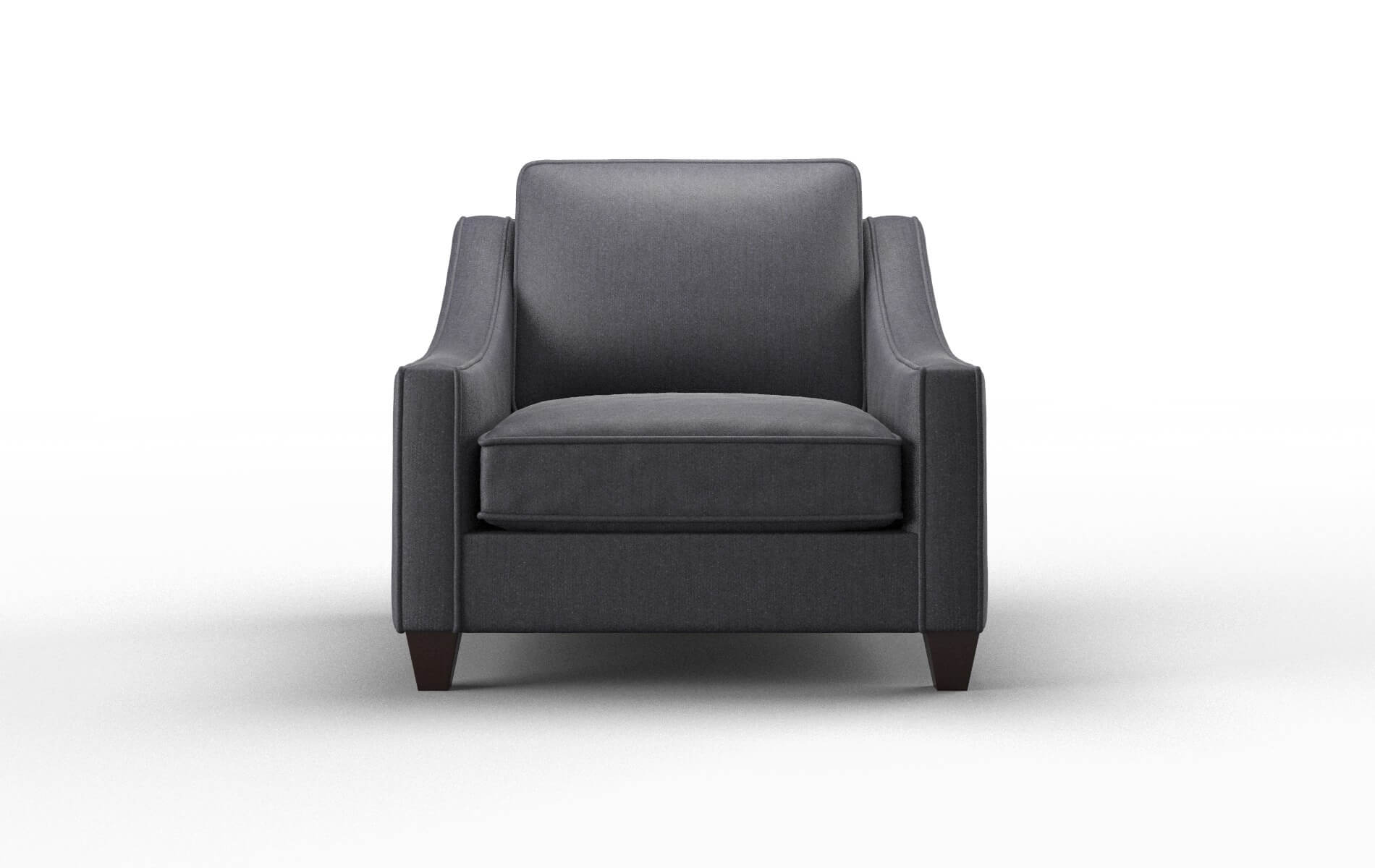 Sanda Sasha navy Chair Espresso Legs  1