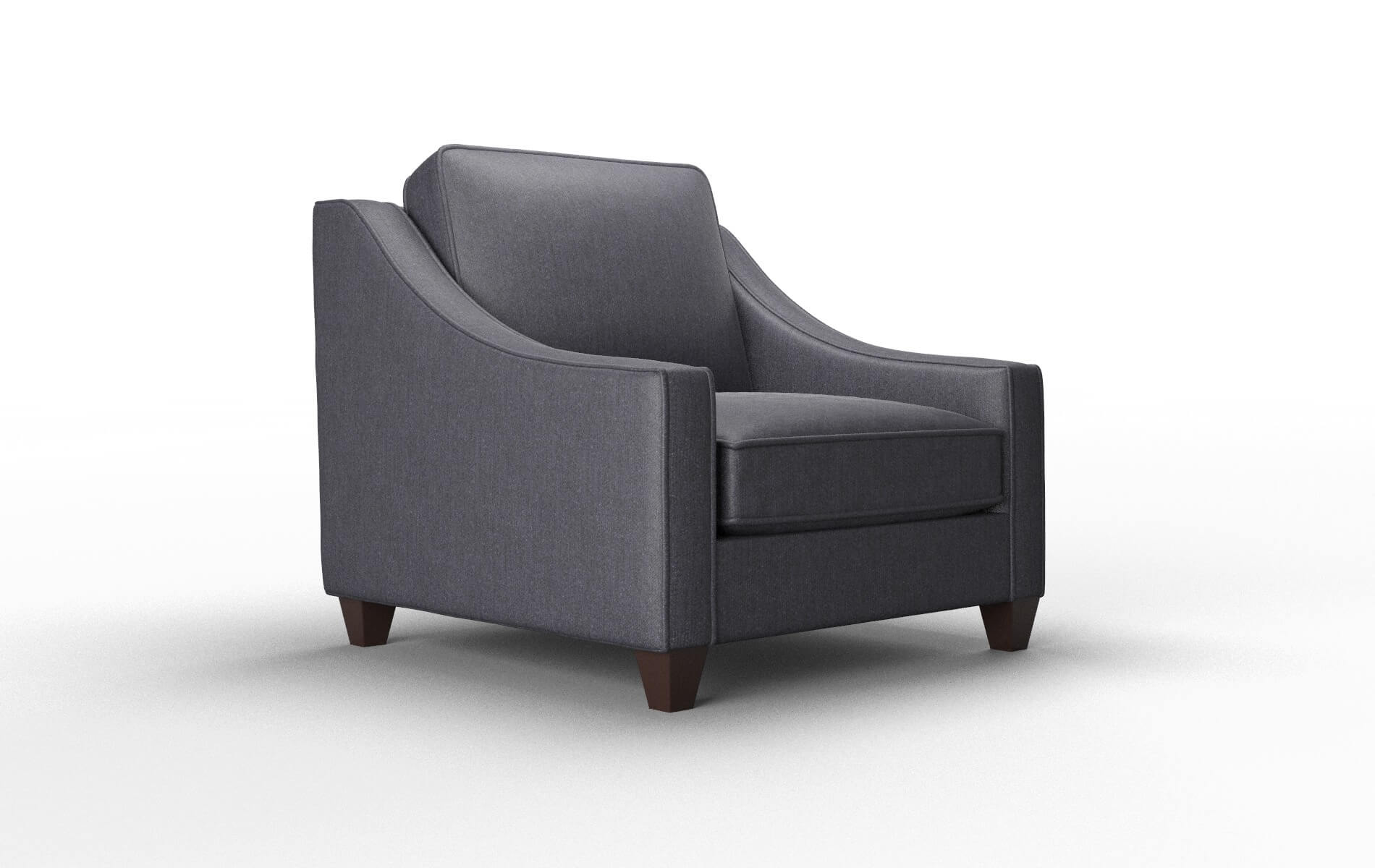 Sanda Sasha Navy Chair espresso legs 2