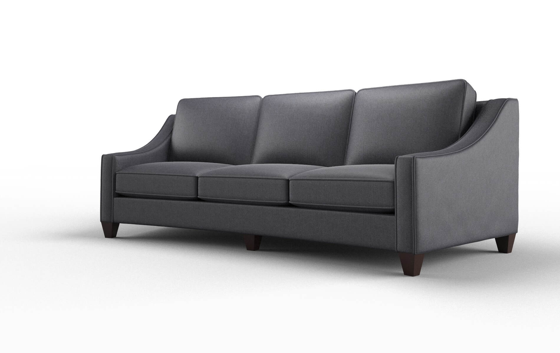 Sanda Sasha Navy Sofa espresso legs 4
