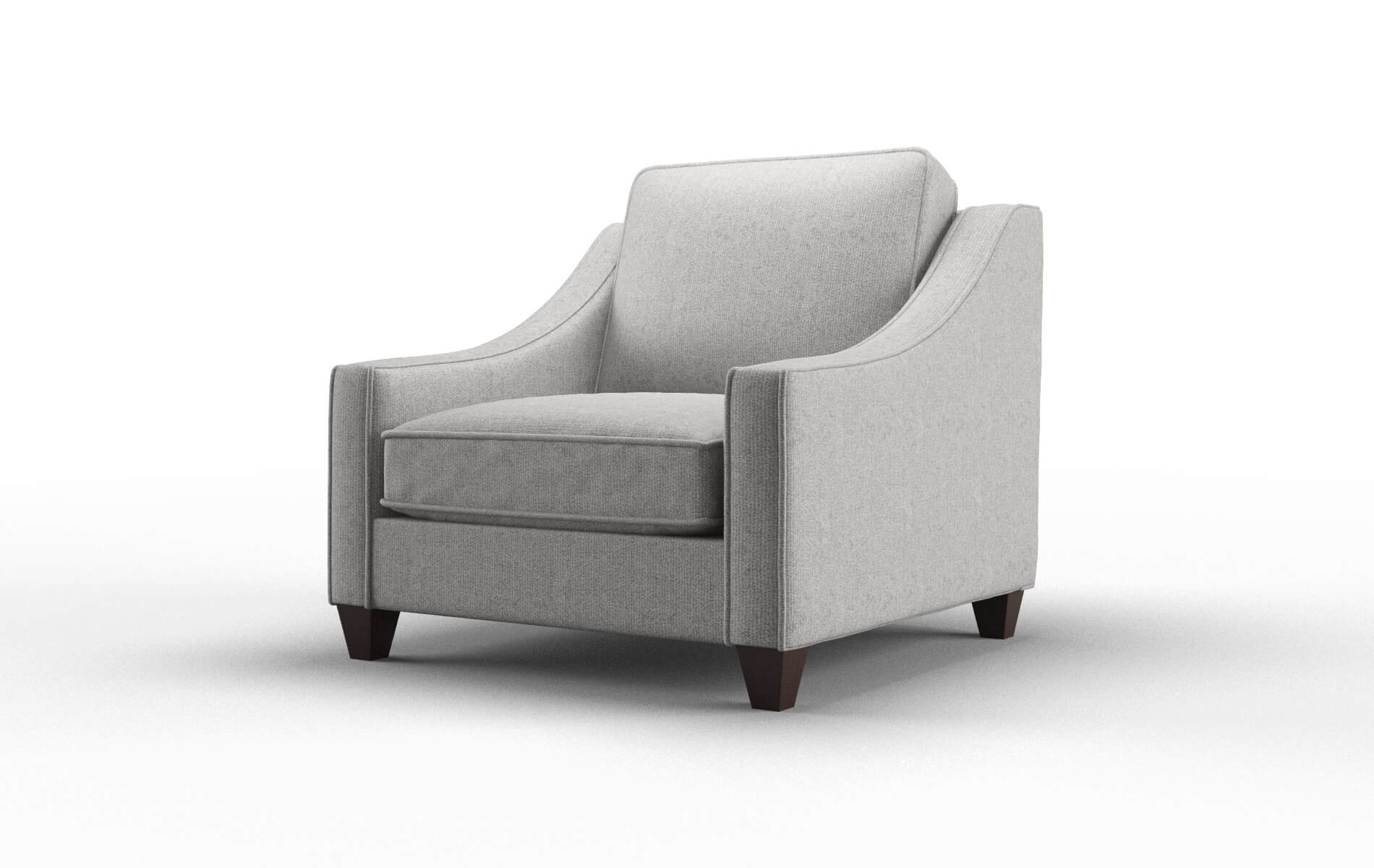 Sanda Sasha Silver Chair espresso legs 4