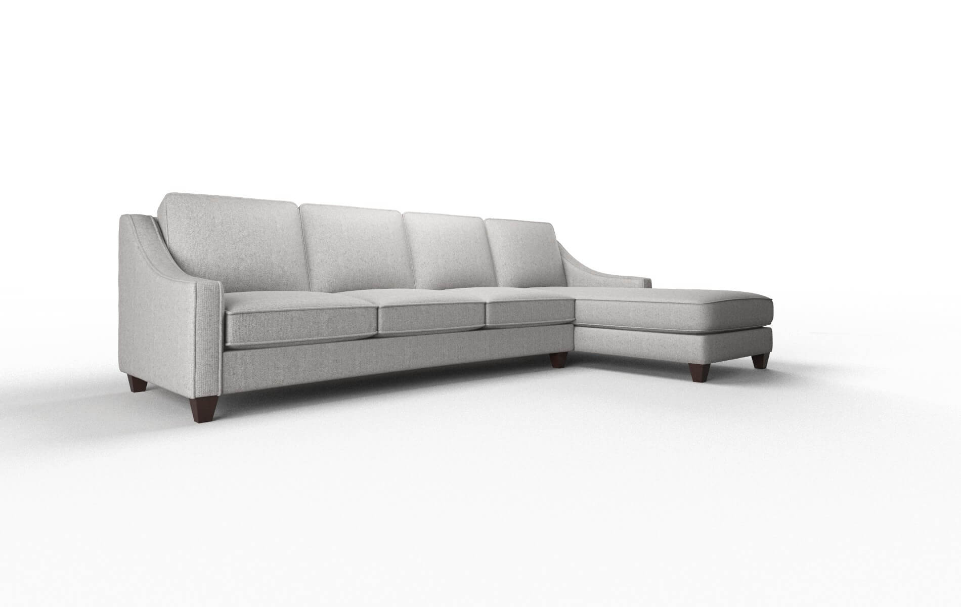 Sanda Sasha Silver Panel espresso legs 2