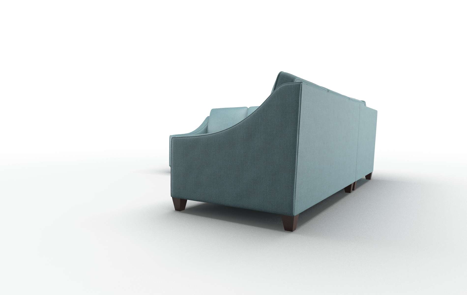 Sanda Simplex Blue_moon Sectional espresso legs 4