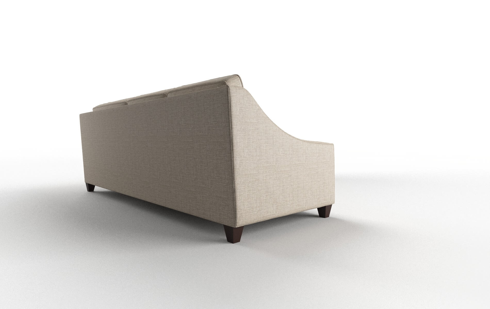 Sanda Sosoftness 74 Sectional espresso legs 3