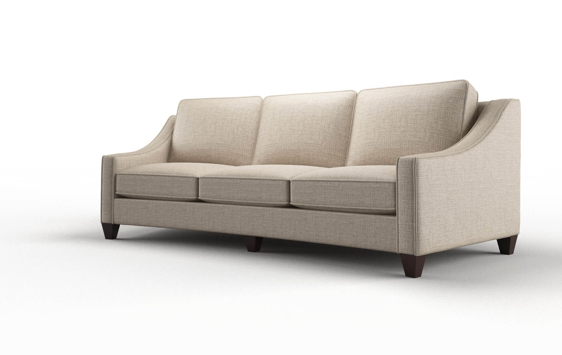 Sanda Sosoftness 74 Sofa espresso legs 4