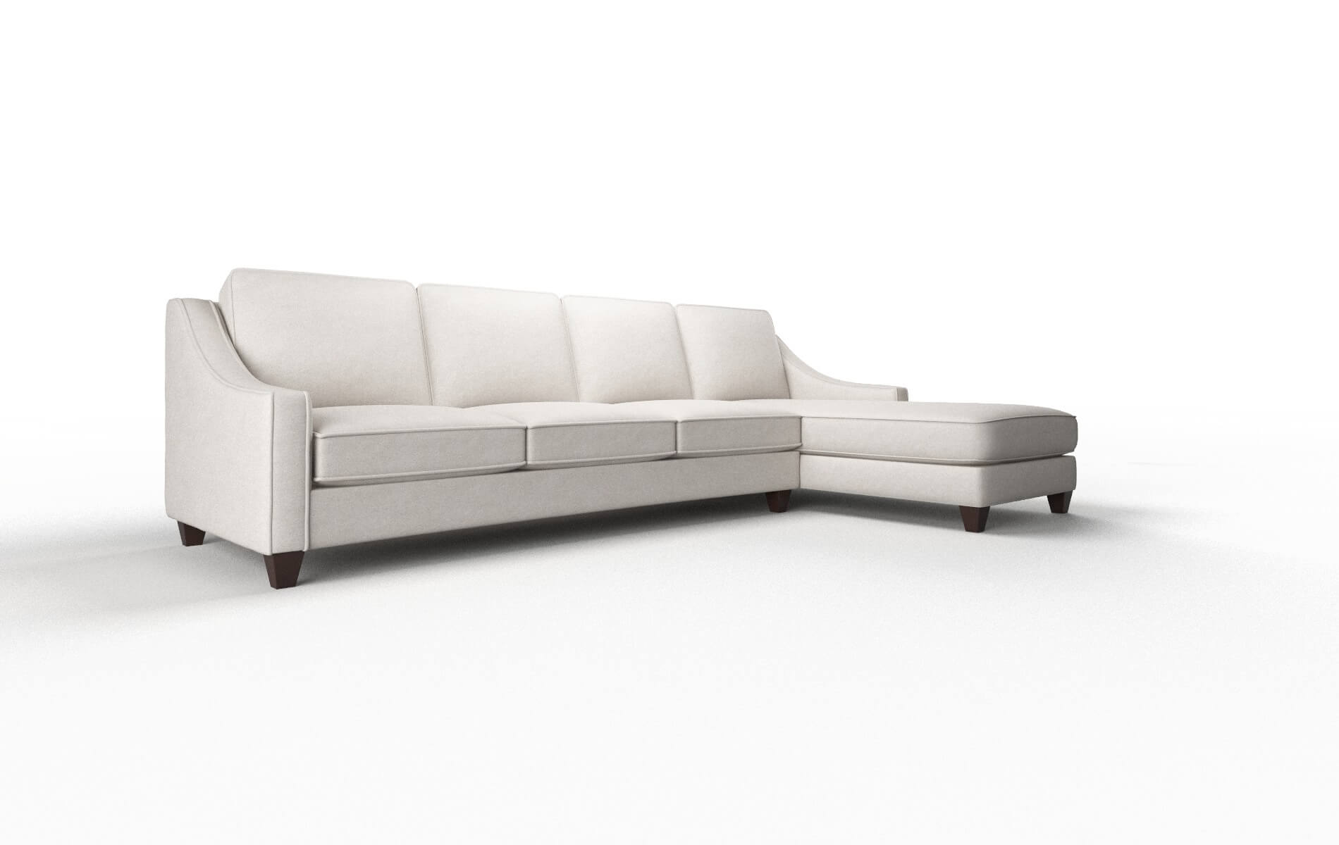 Sanda Suave Dove Panel espresso legs 2