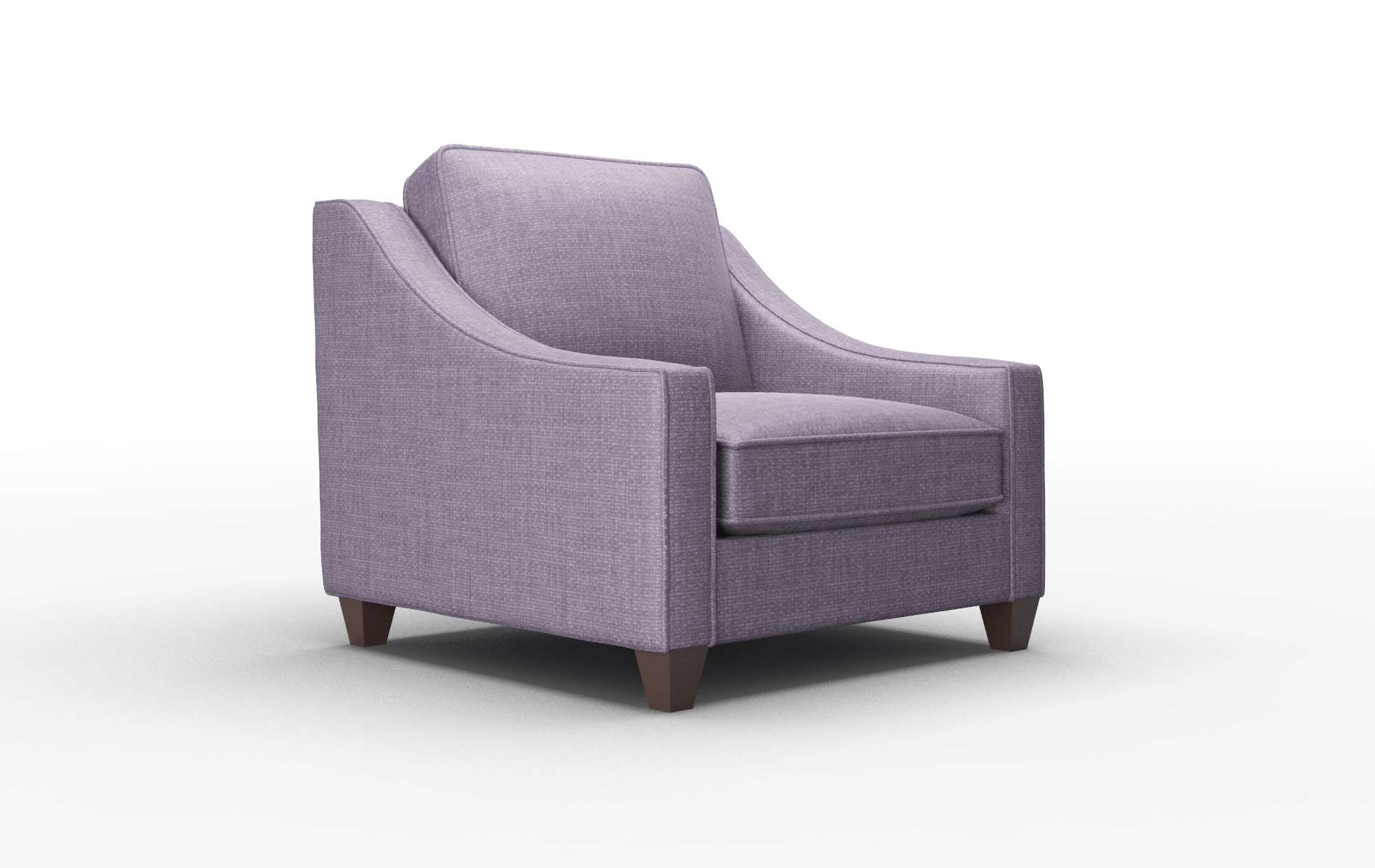 Sanda Tess Blackberry Chair espresso legs 2
