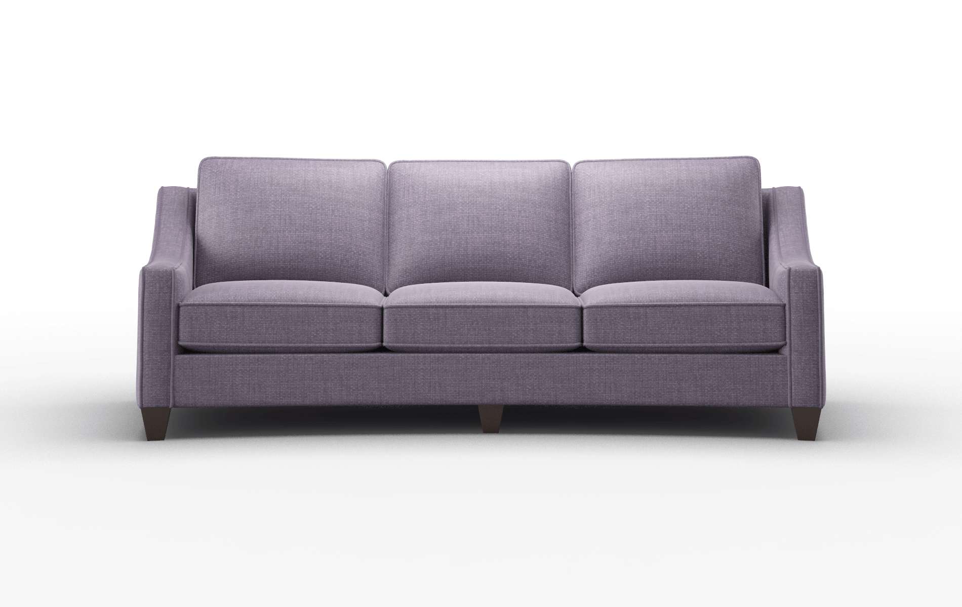 Sanda Tess Blackberry Sofa espresso legs 1