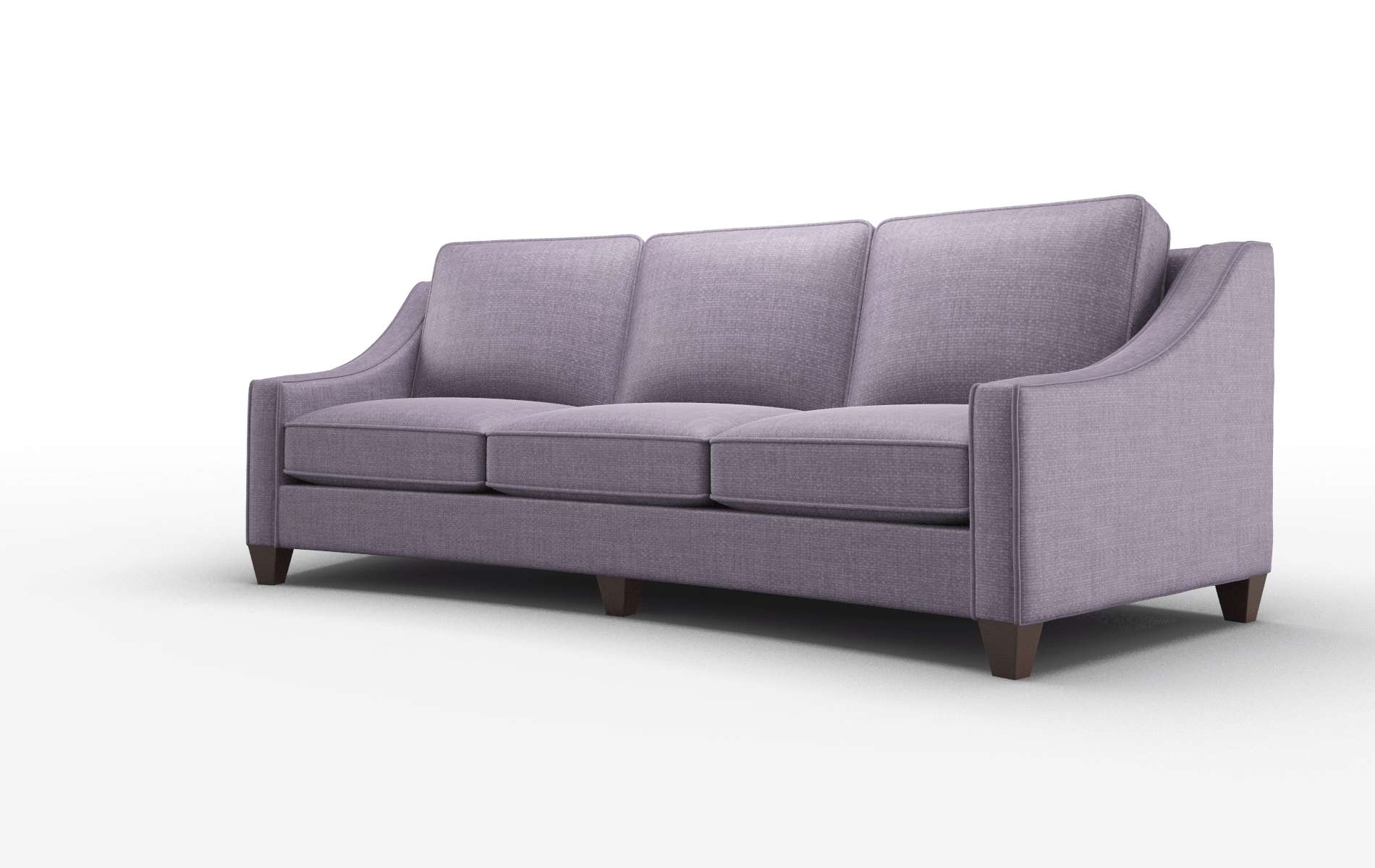 Sanda Tess Blackberry Sofa espresso legs 4