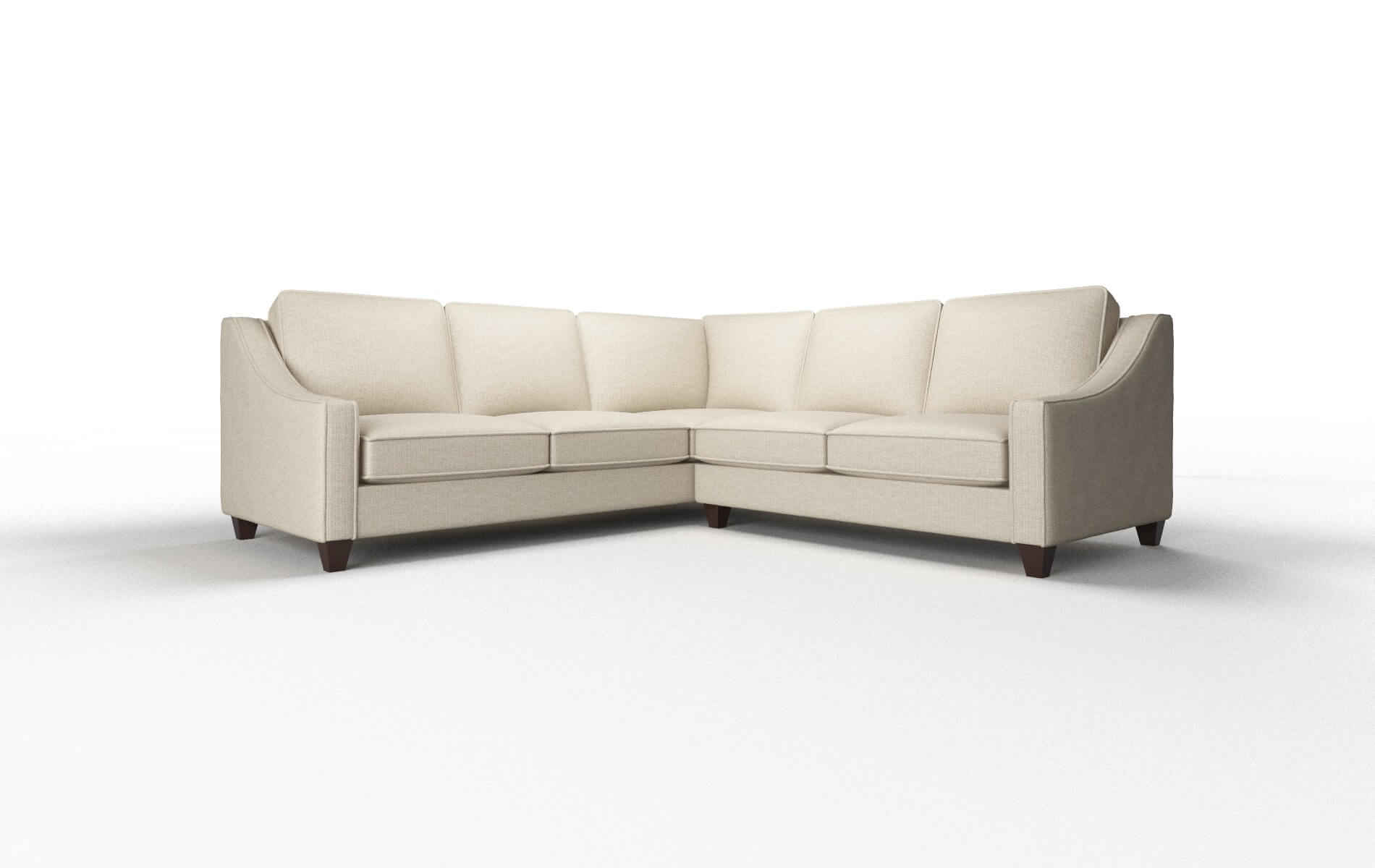 Sanda Urban_d Silver Sectional espresso legs 1