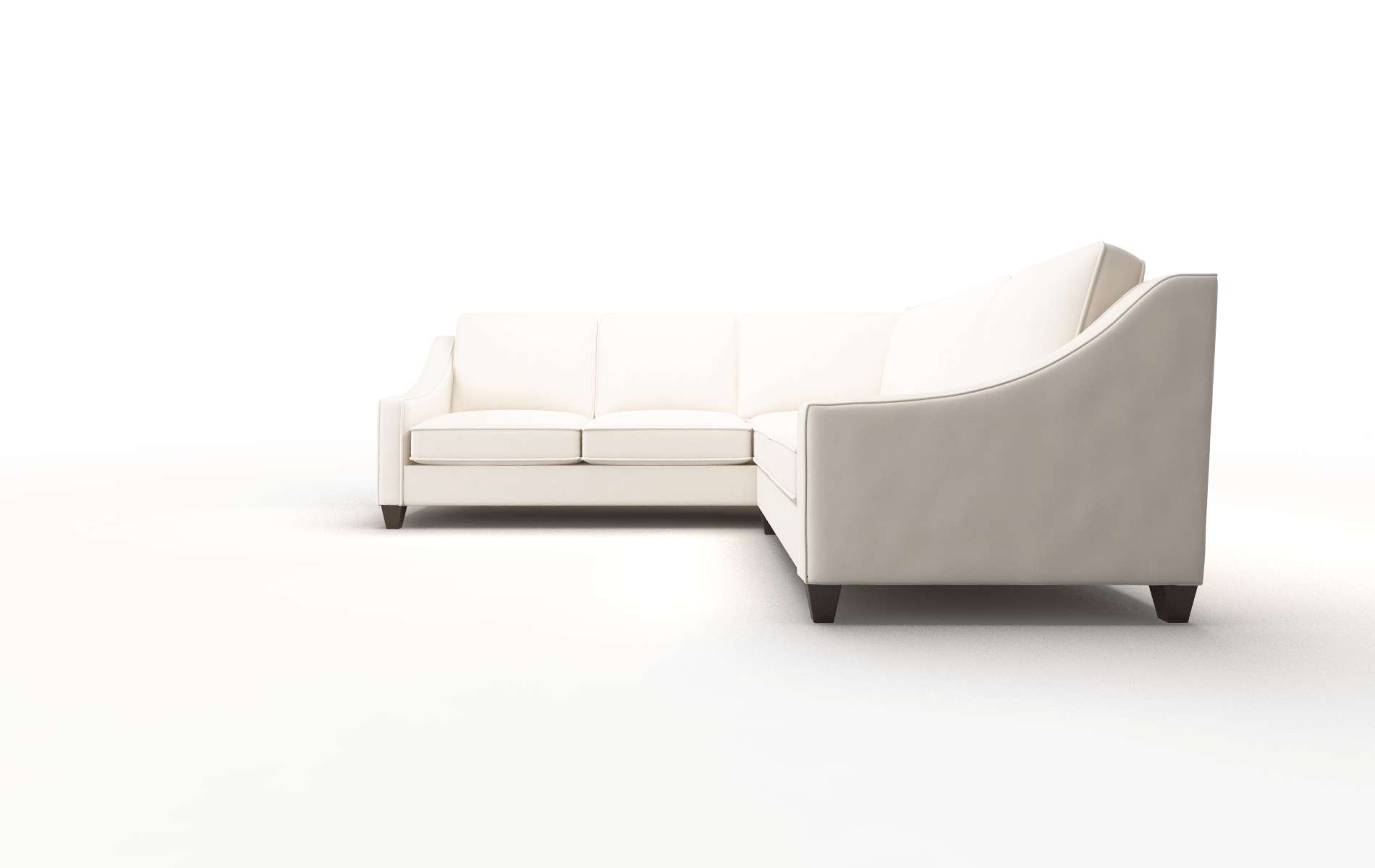 Sanda Urban_d Snow Sectional espresso legs 5