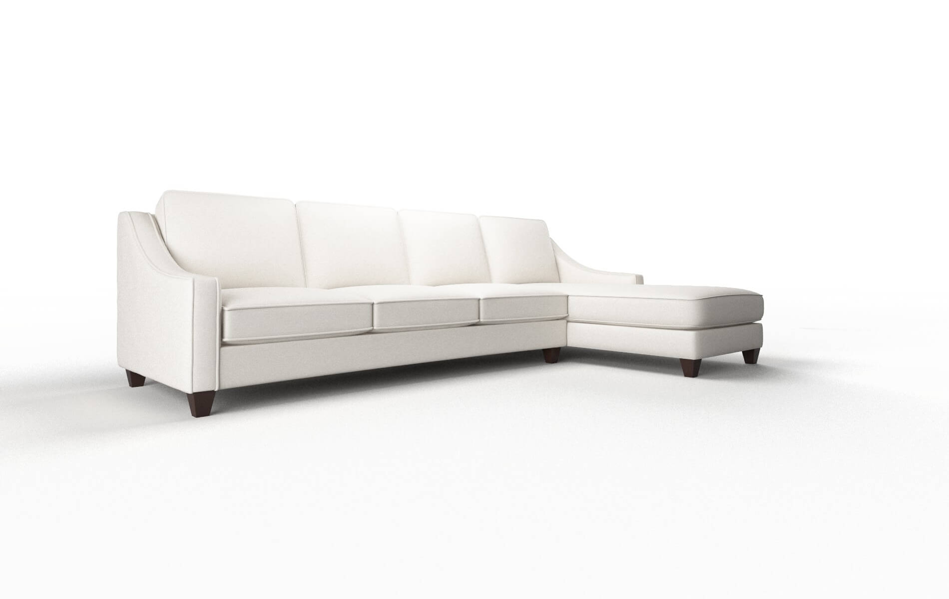 Sanda Venice Eggshell Panel espresso legs 2