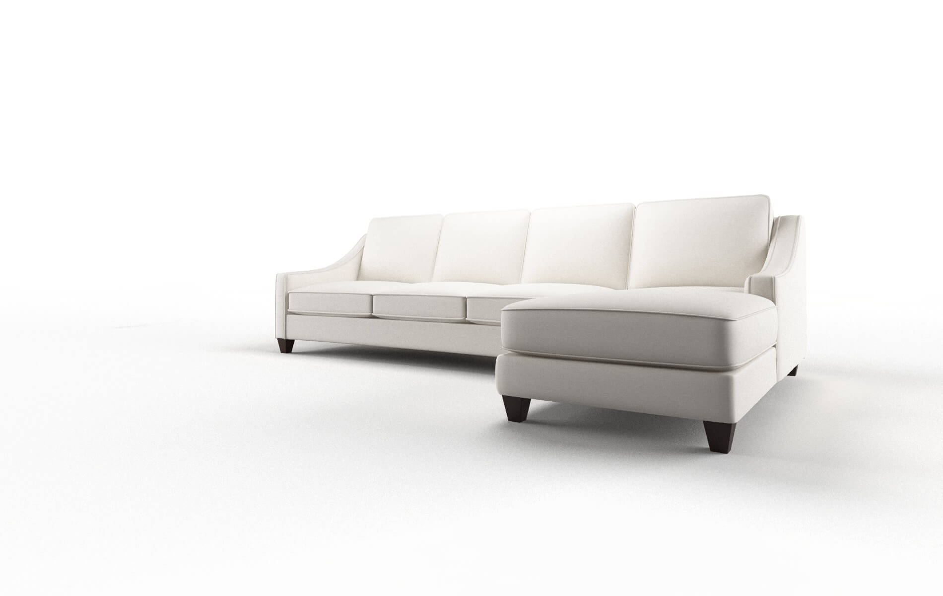 Sanda Venice Eggshell Panel espresso legs 4