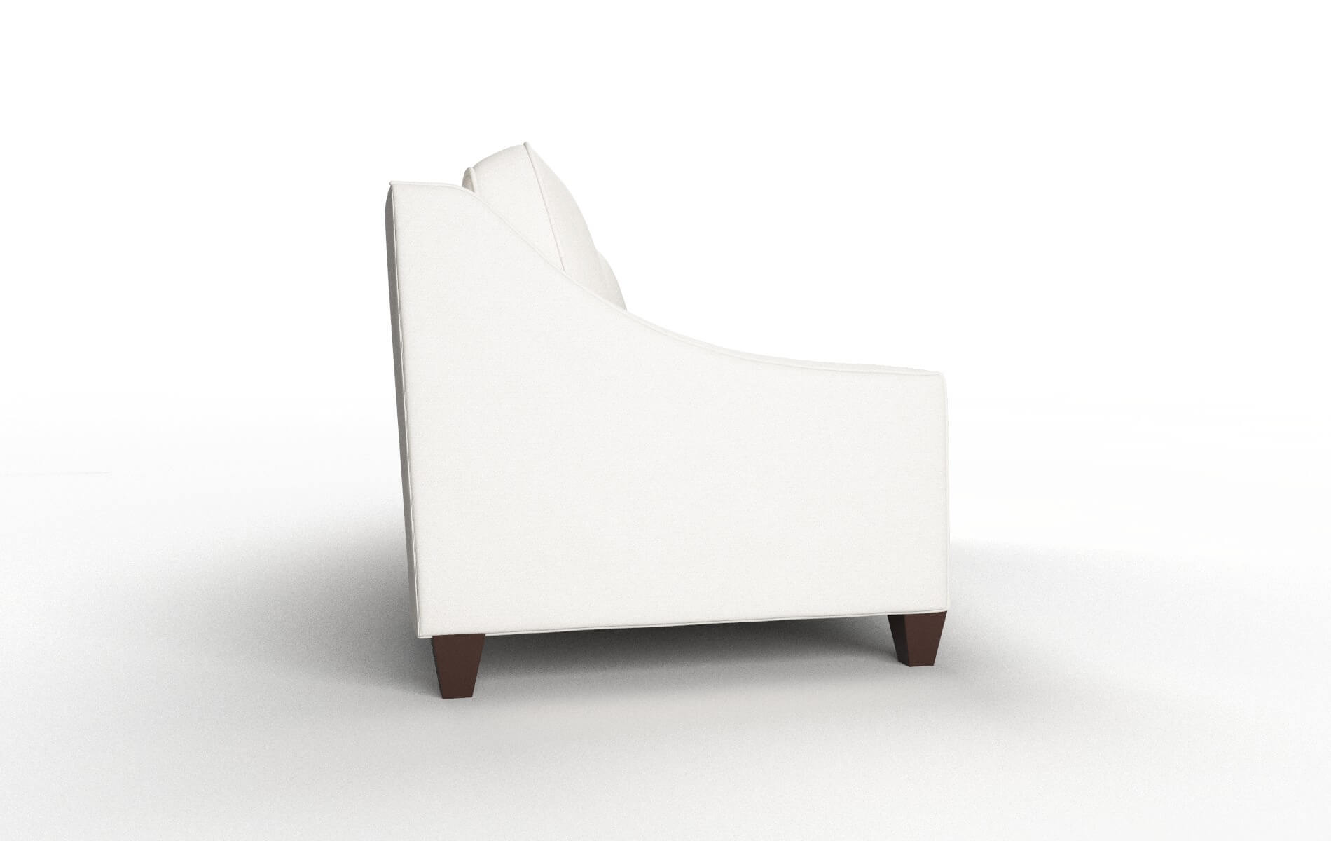 Sanda Venice Eggshell Sofa espresso legs 3