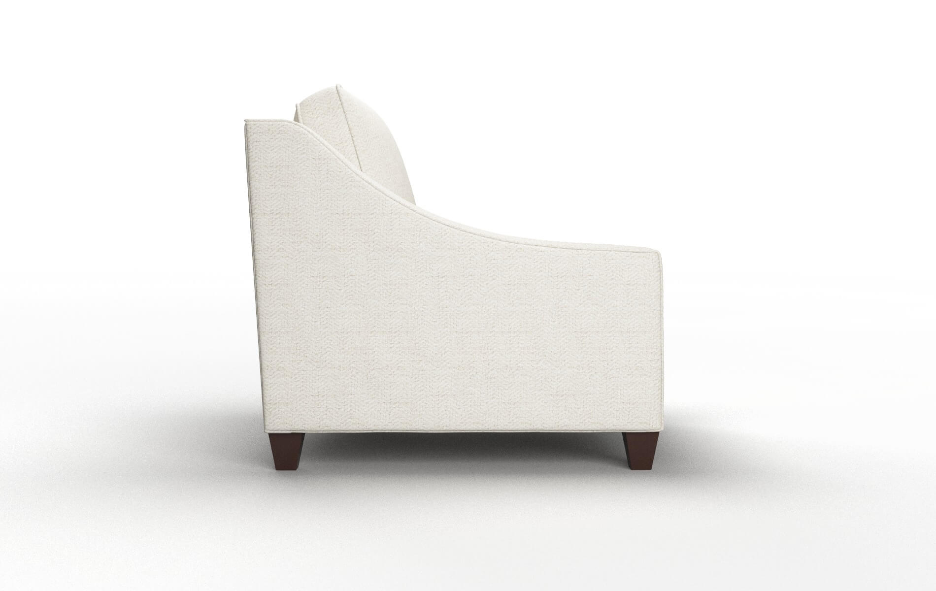Sanda Venus Cream Chair espresso legs 3