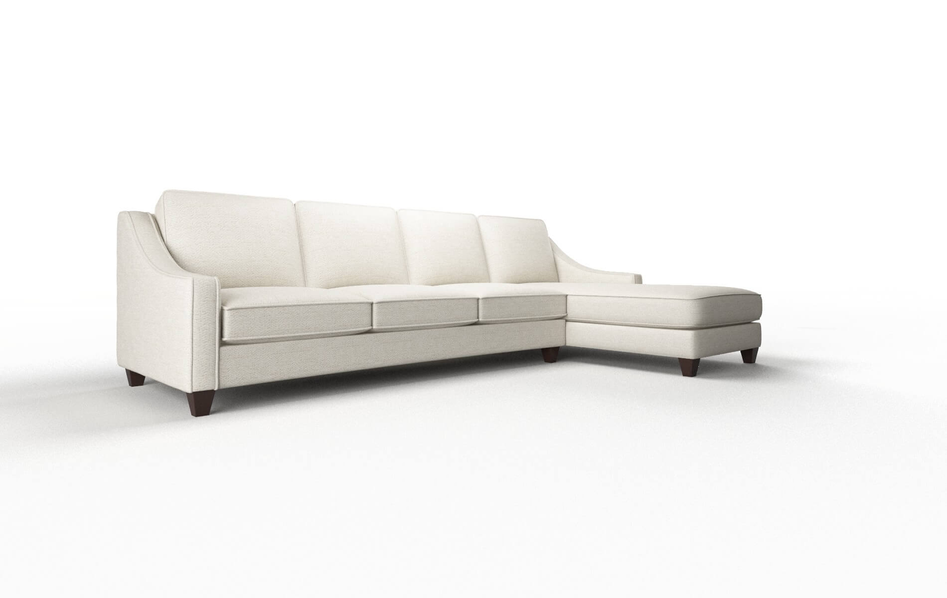 Sanda Venus Cream Panel espresso legs 2