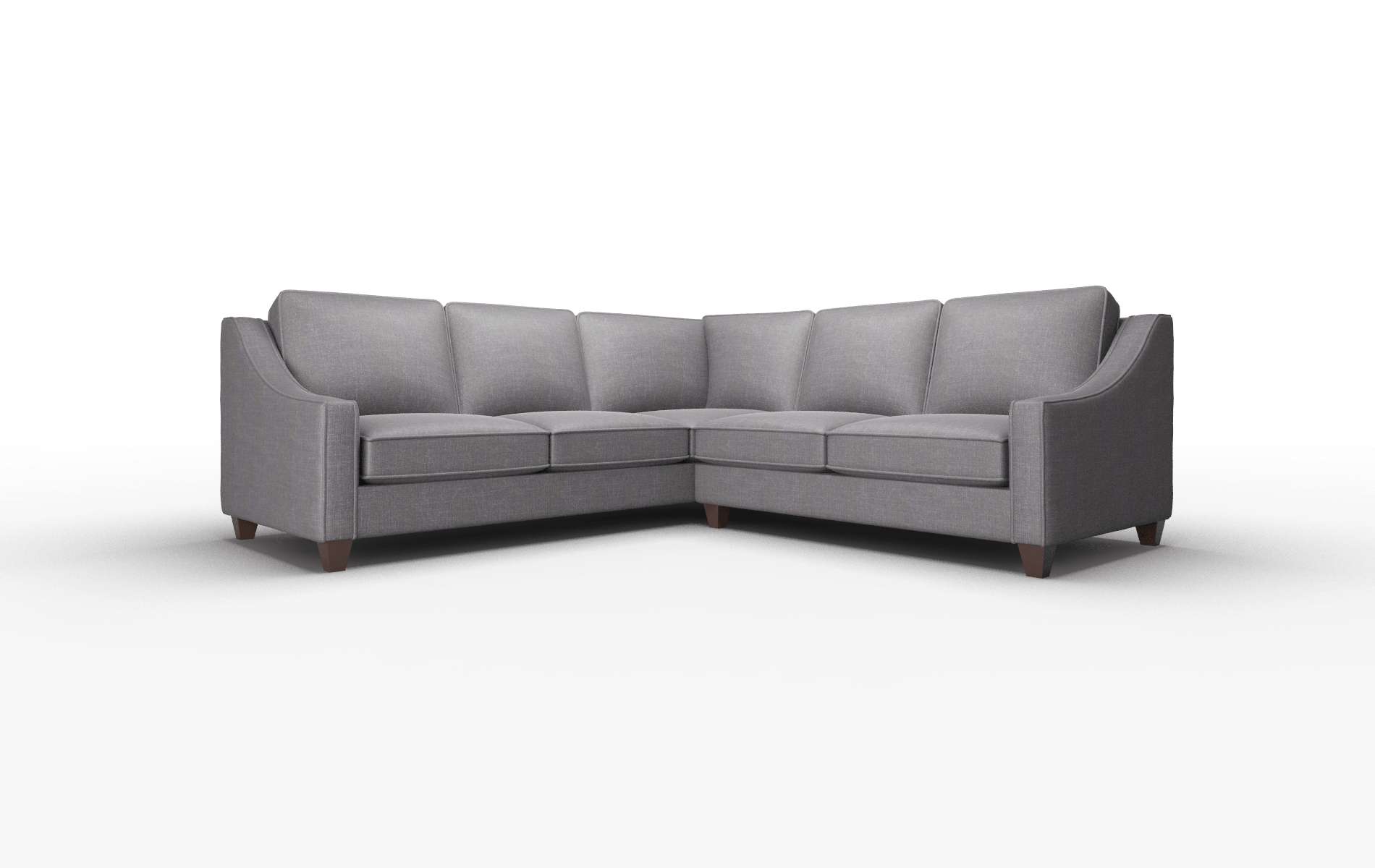 Sanda Venus Onyx Sectional espresso legs 1
