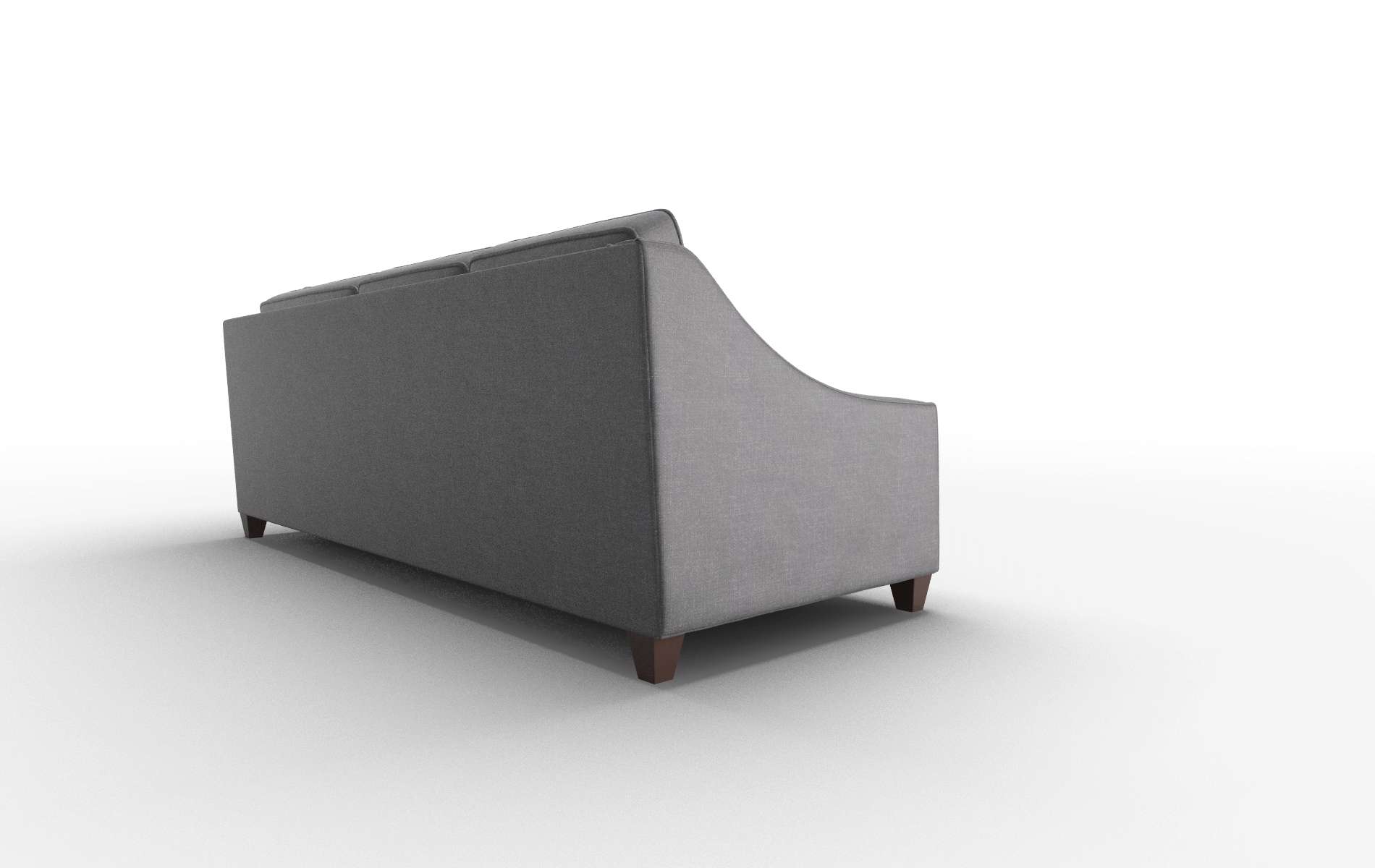 Sanda Venus Onyx Sectional espresso legs 3