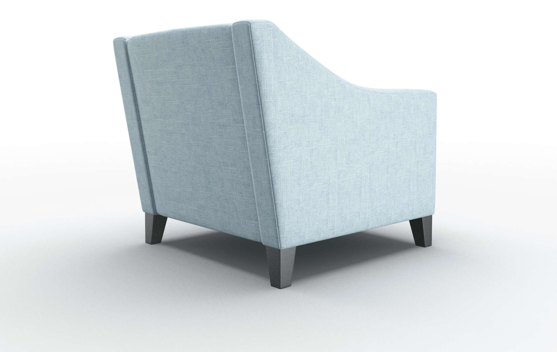 Seville Atlas Turquoise Chair espresso legs 5