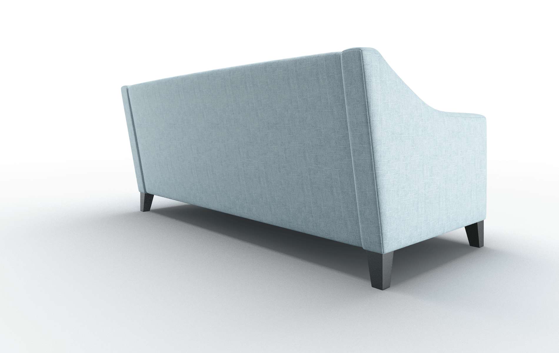 Seville Atlas Turquoise Sofa espresso legs 5