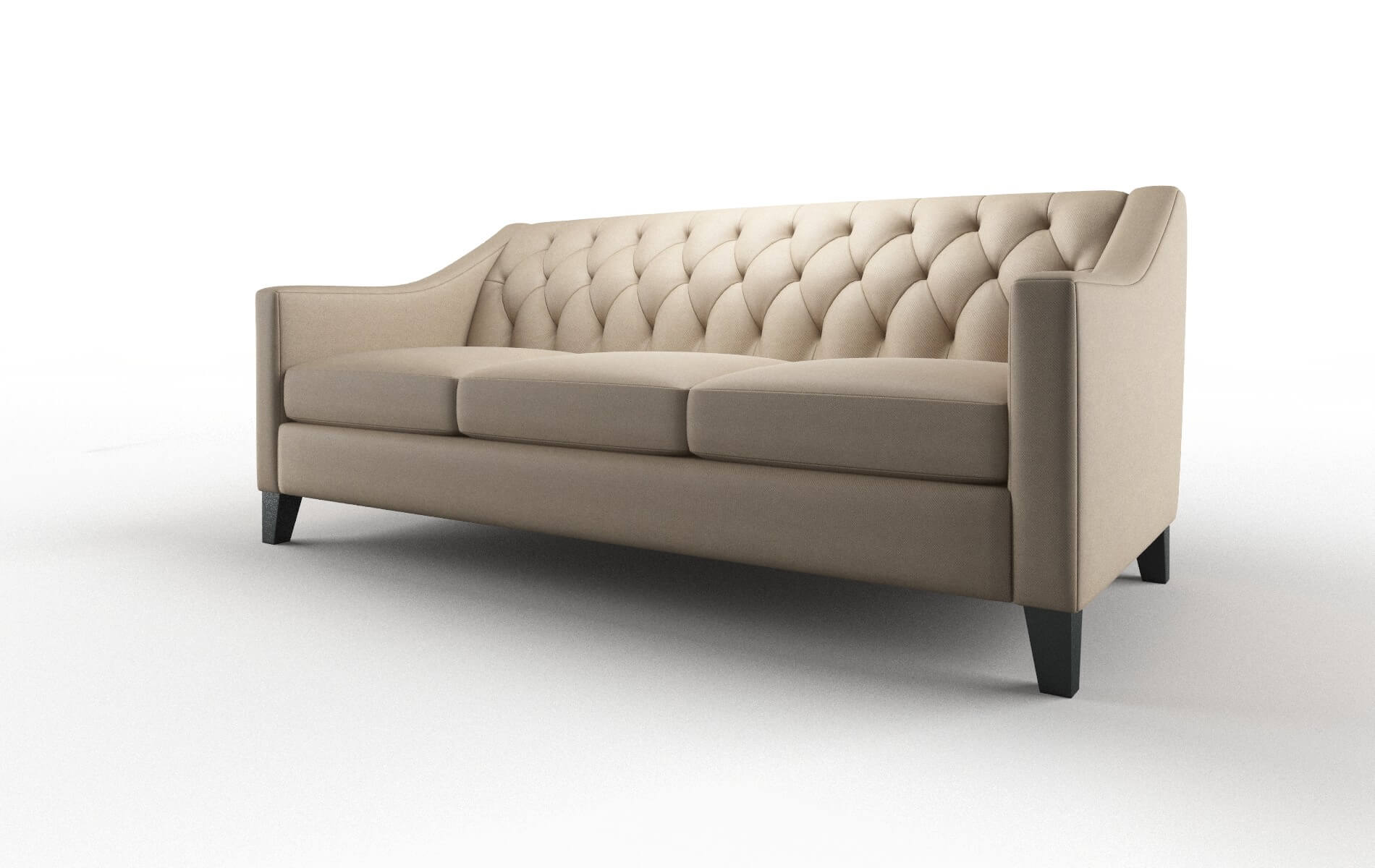Seville Avenger Driftwood Sofa espresso legs 4