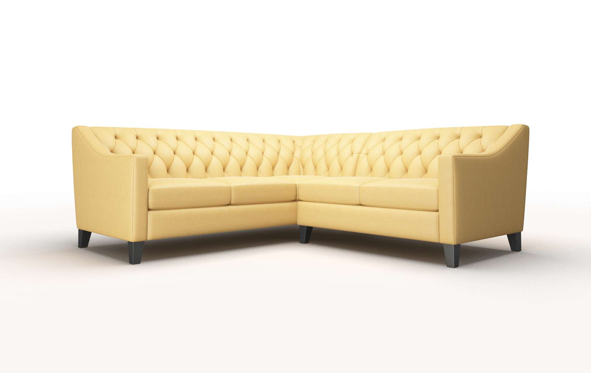 Seville Bella amber Sectional Espresso Legs  1