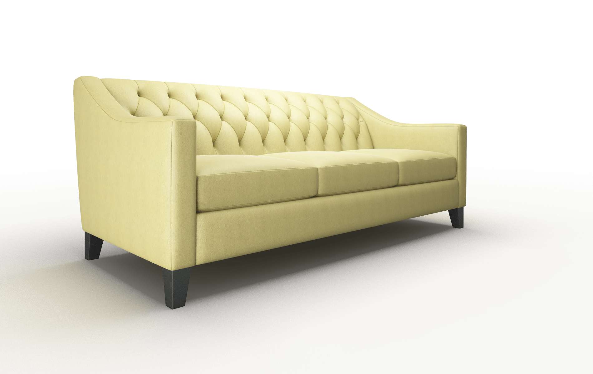 Seville Bella Apple Sofa espresso legs 2