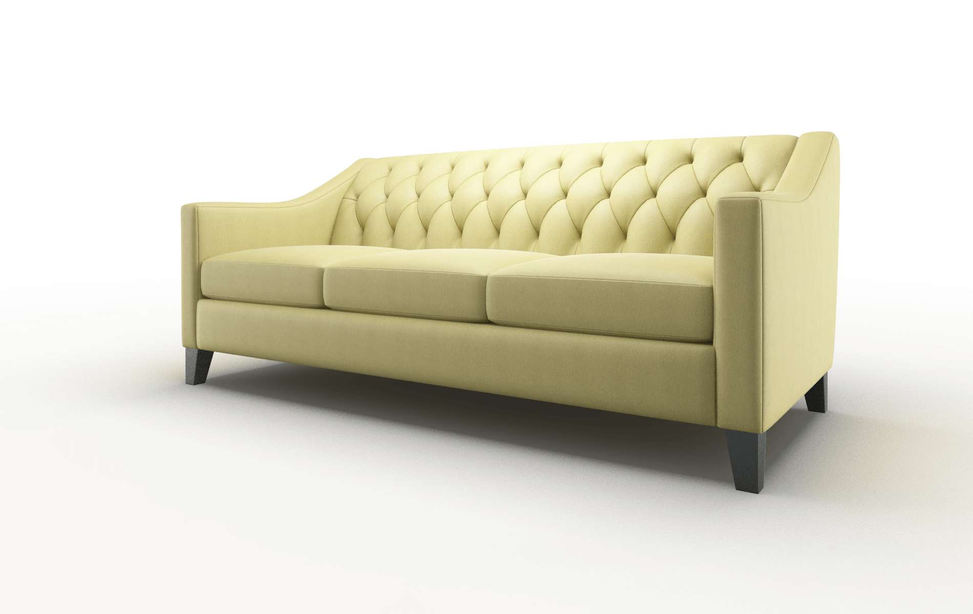 Seville Bella Apple Sofa espresso legs 4
