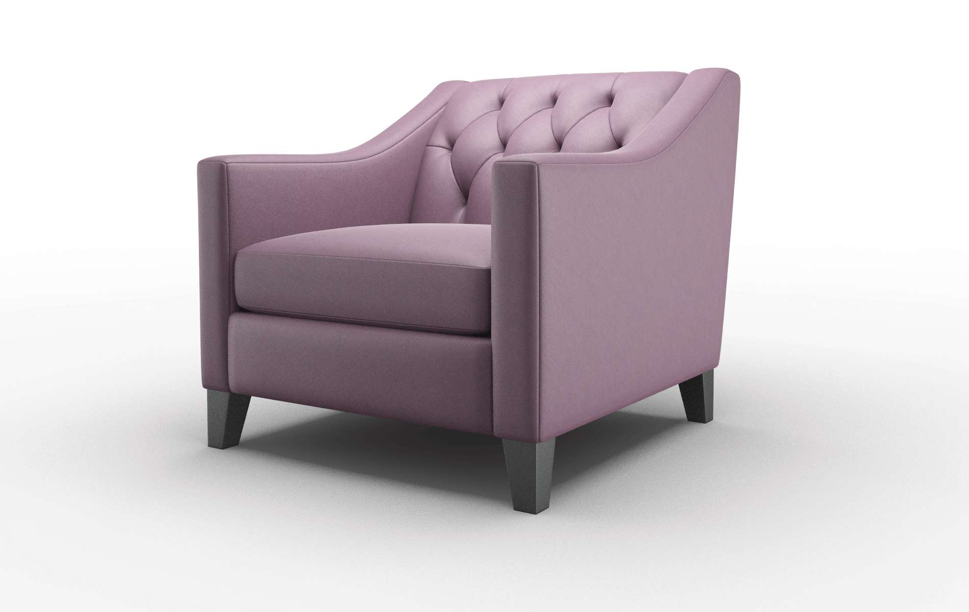 Seville Bella Aubergine Chair espresso legs 4