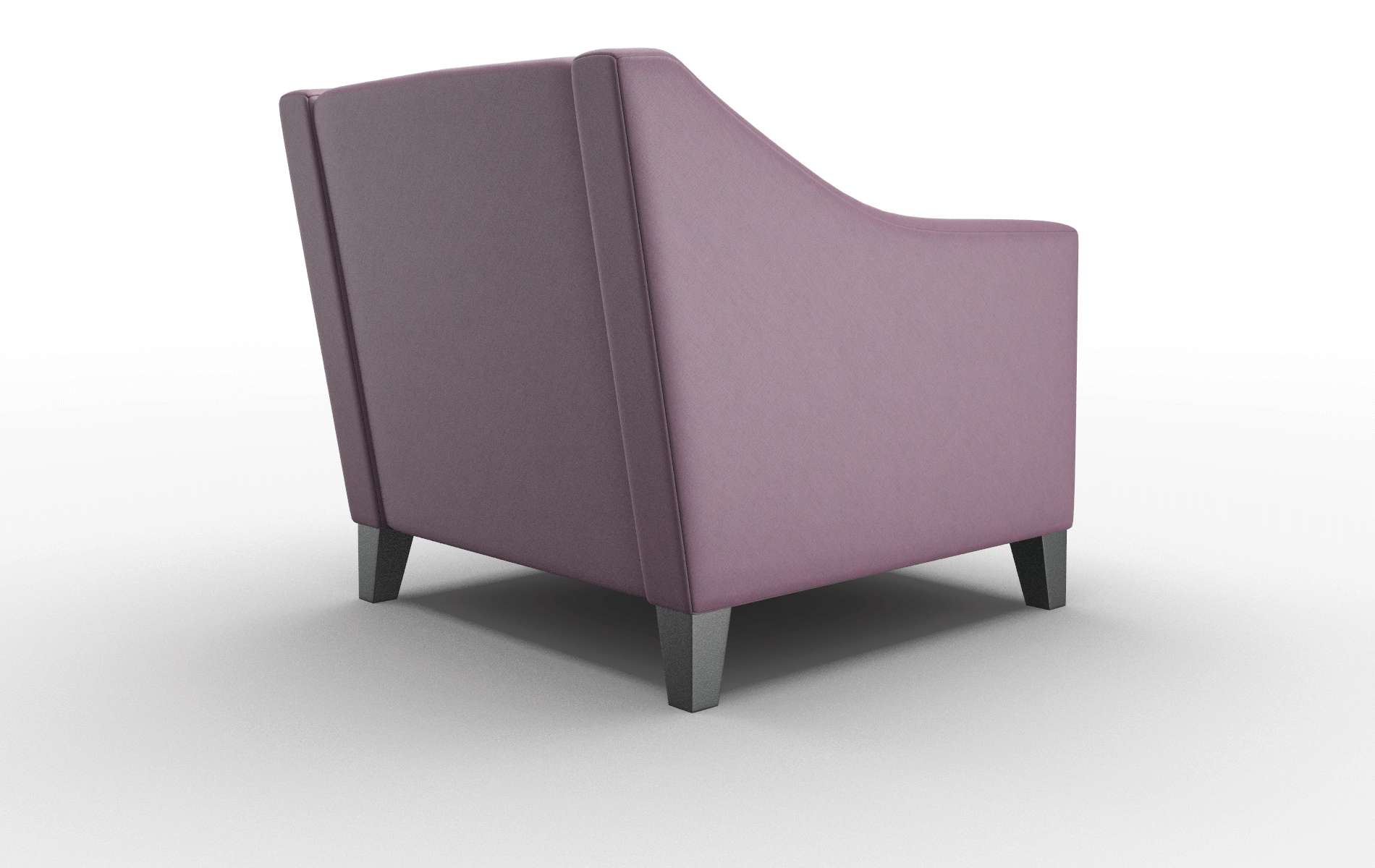Seville Bella Aubergine Chair espresso legs 5