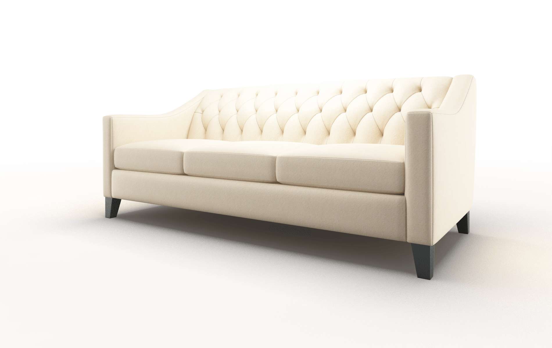 Seville Bella Buckwheat Sofa espresso legs 4