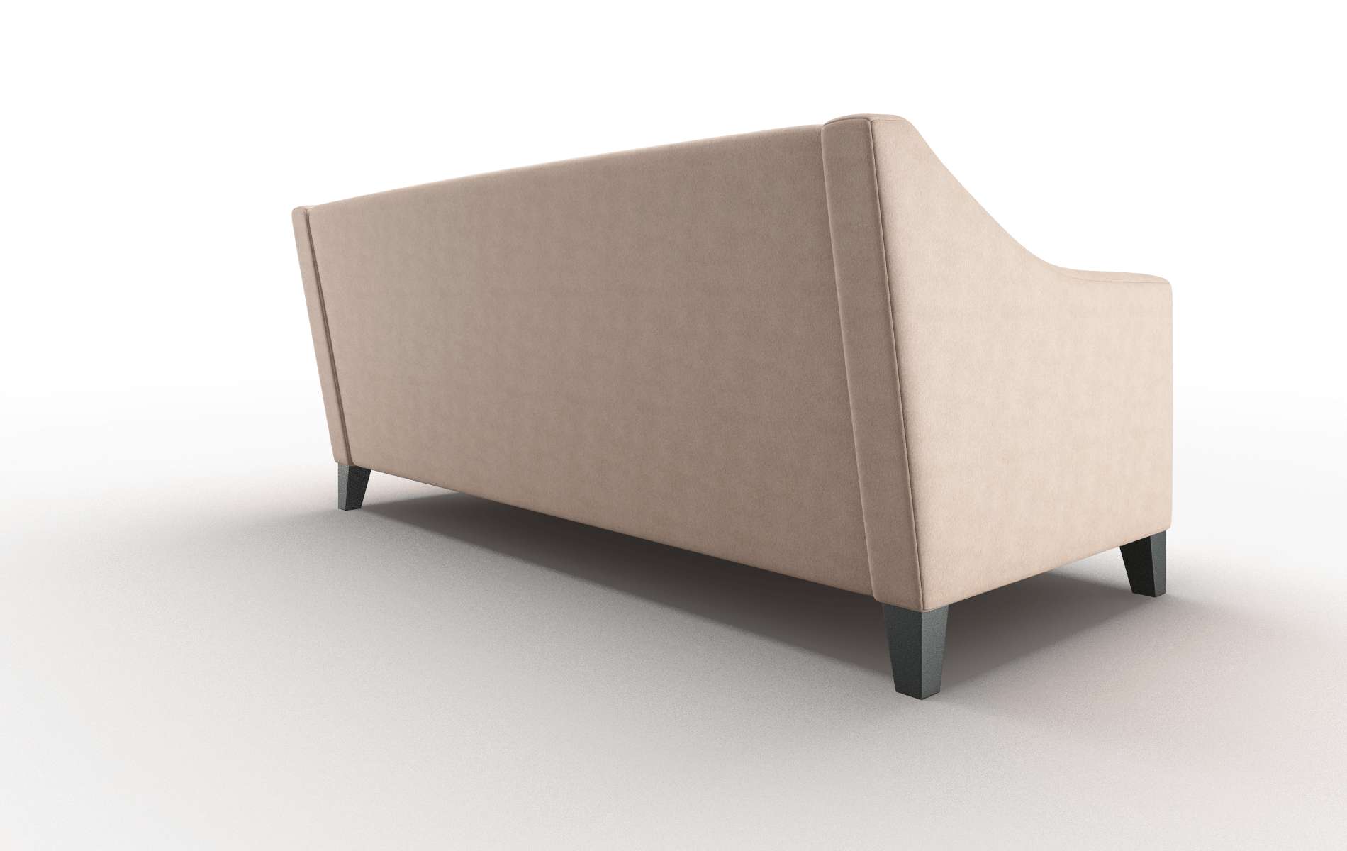 Seville Bella Cocoa Sofa espresso legs 5