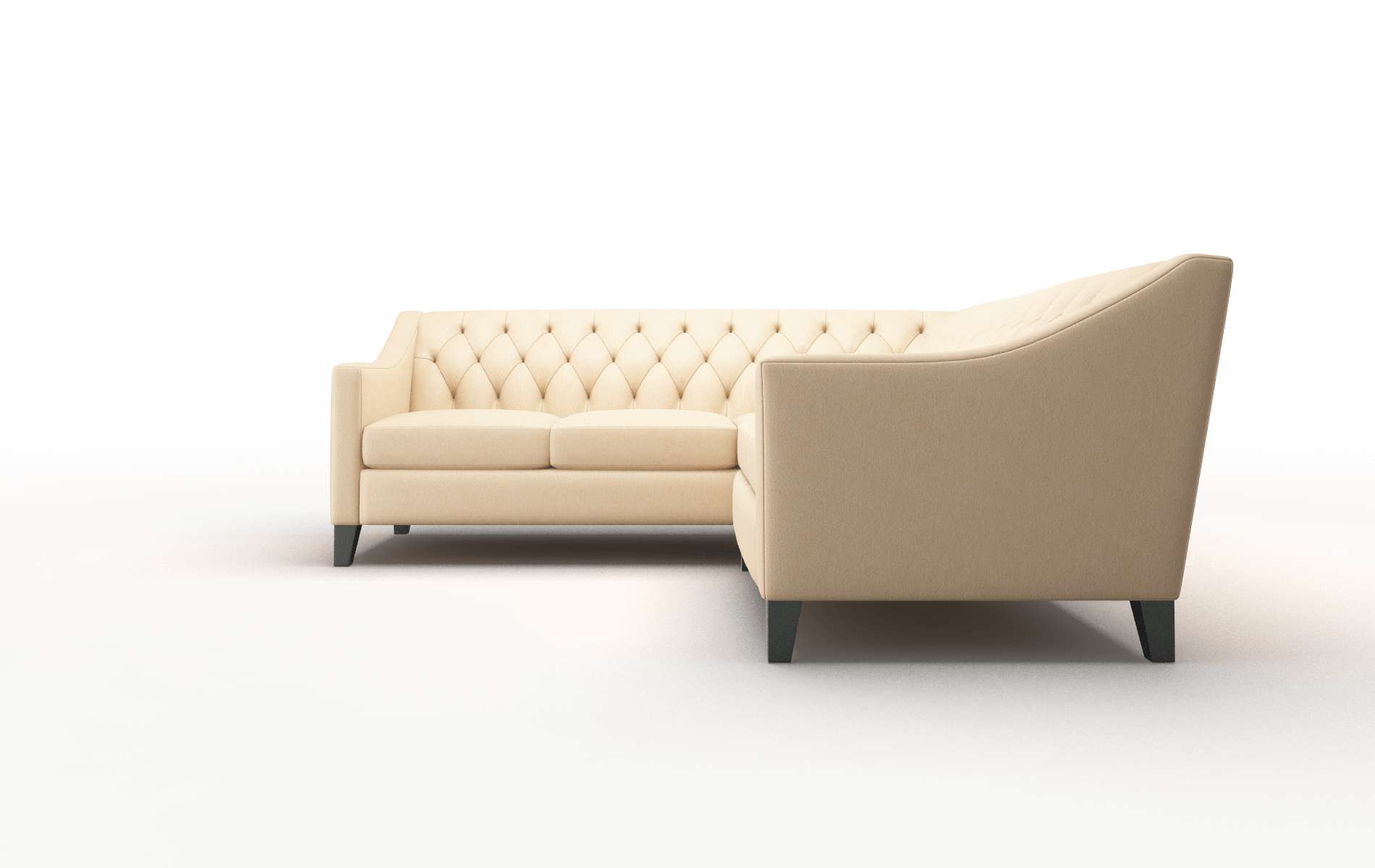 Seville Bella Coffee Sectional espresso legs 5