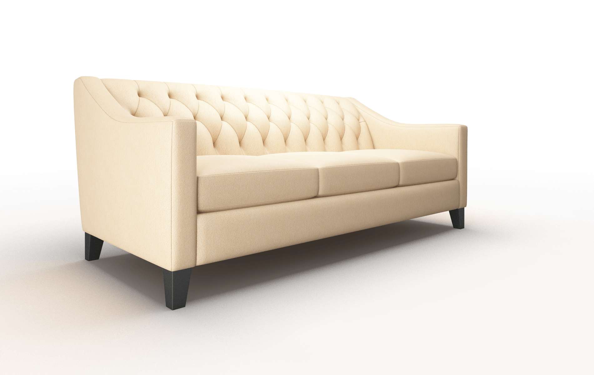 Seville Bella Coffee Sofa espresso legs 2
