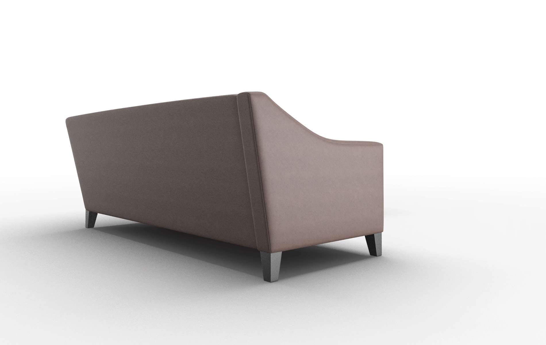 Seville Bella Espresso Sectional espresso legs 3