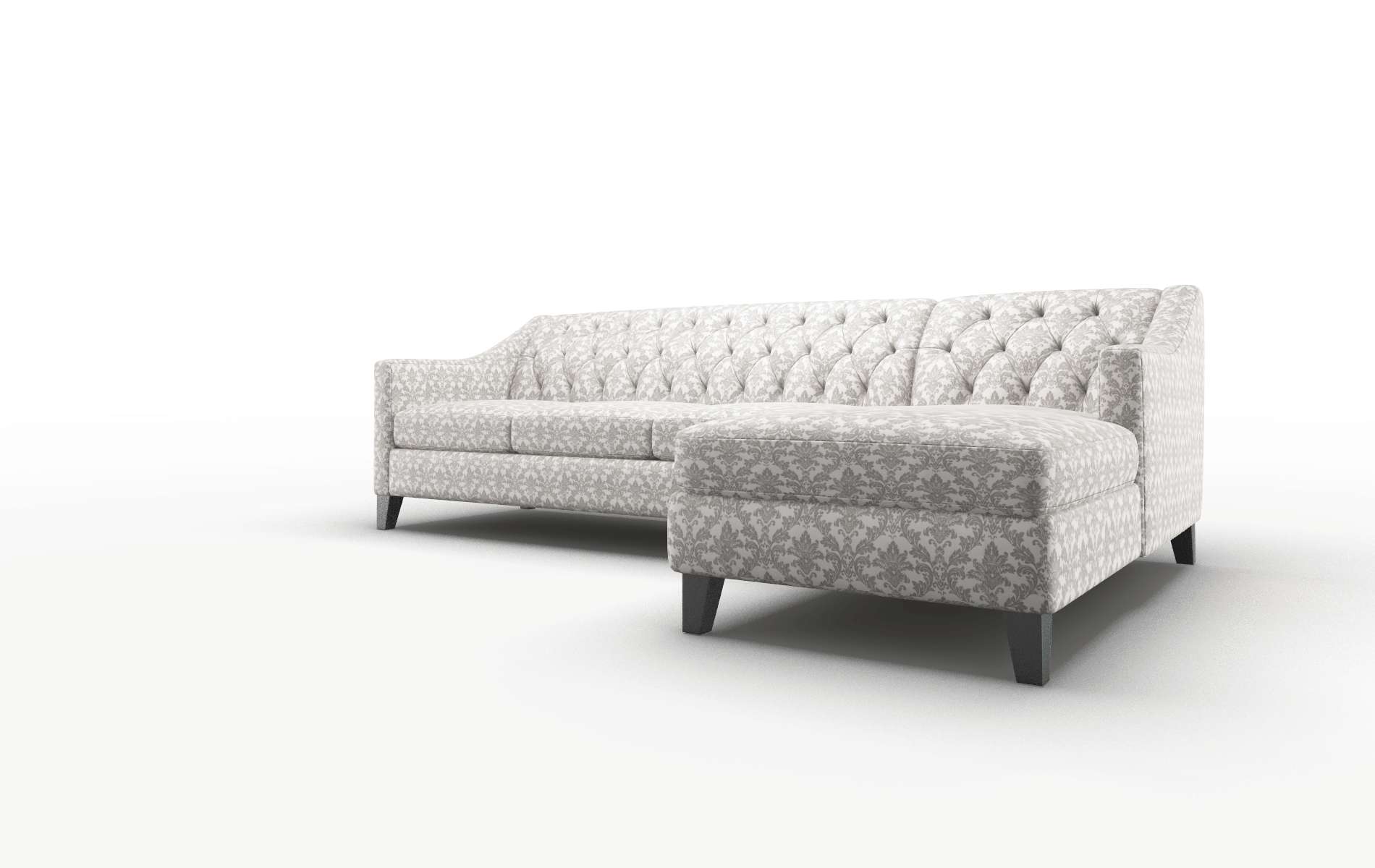 Seville Bergamo Dove Panel espresso legs 4