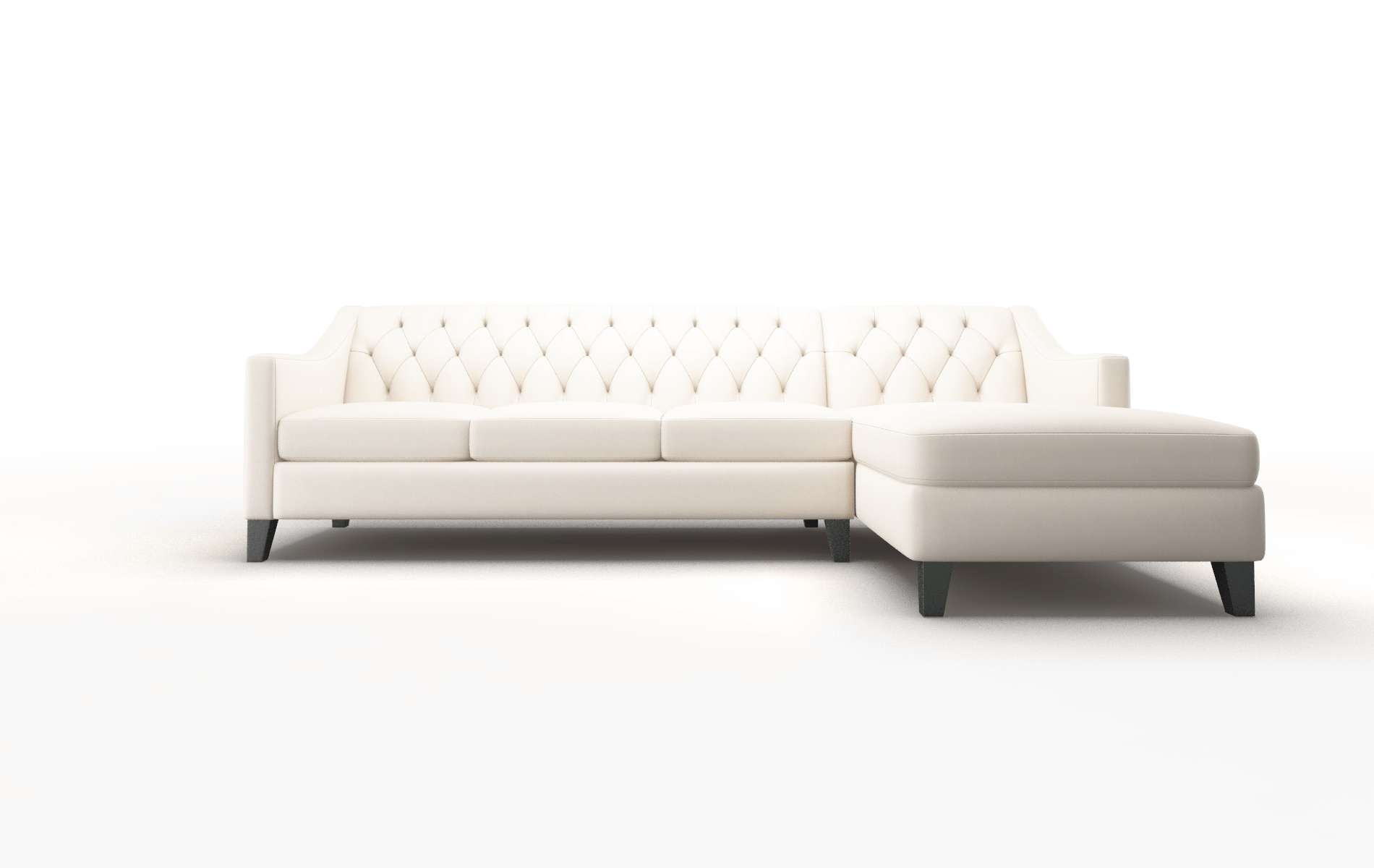 Seville Blanche Milky Panel espresso legs 1