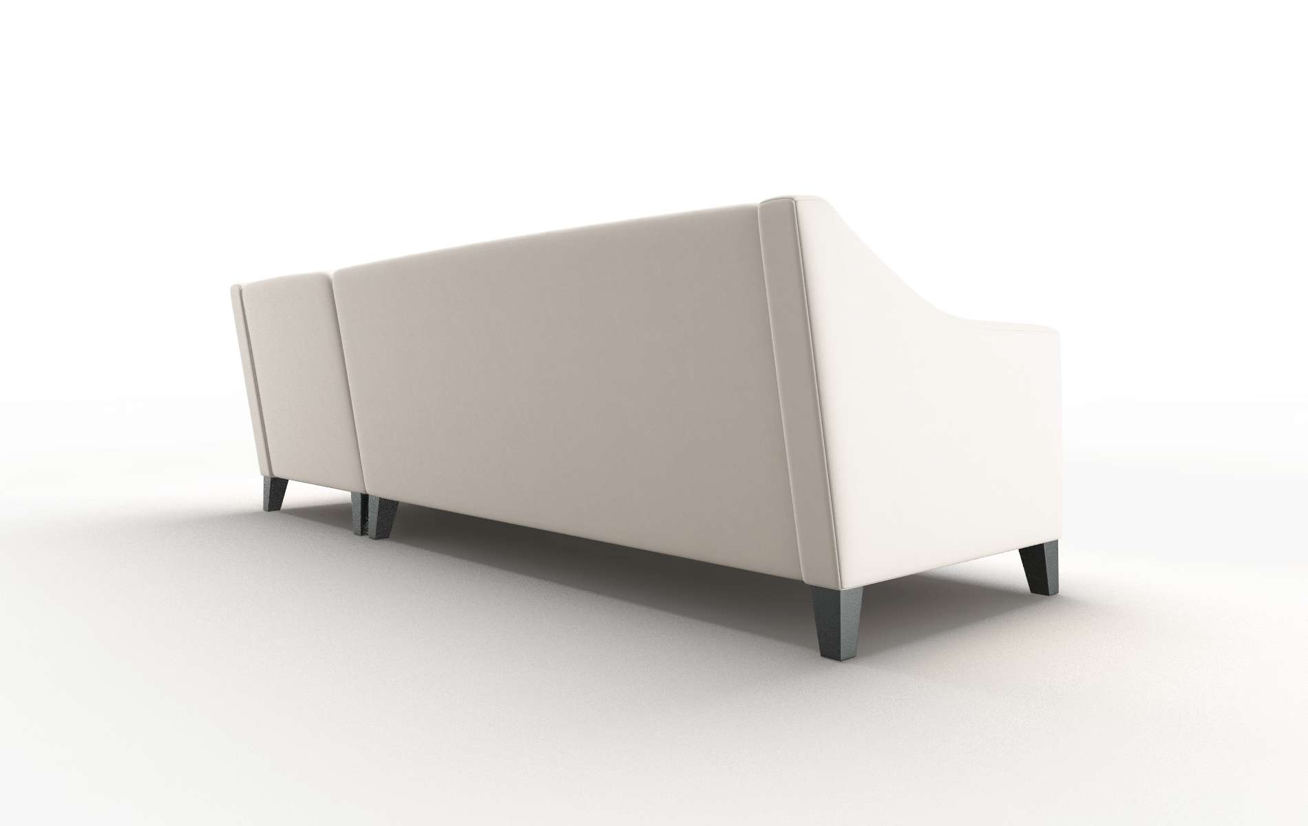 Seville Blanche Milky Panel espresso legs 5