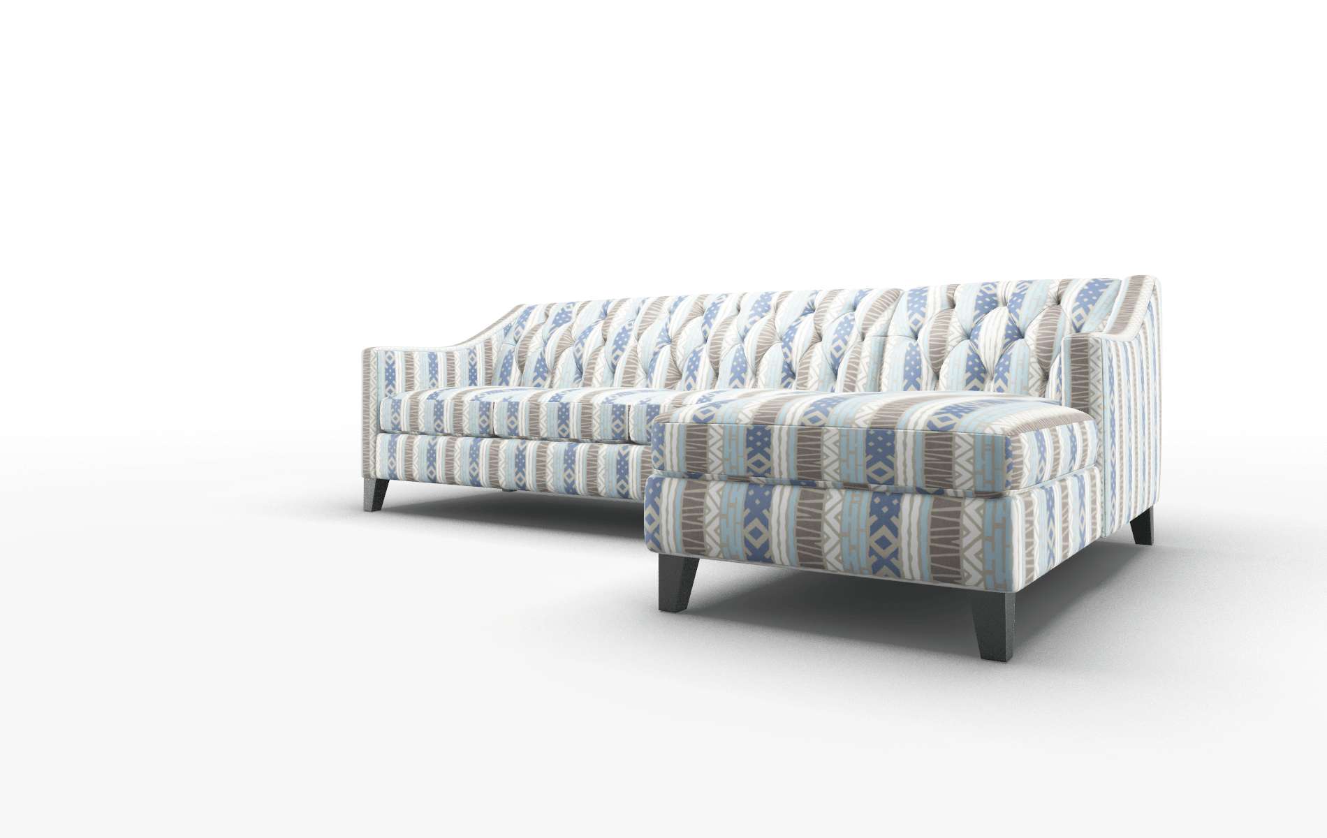 Seville Bodhi Indigo Panel espresso legs 4