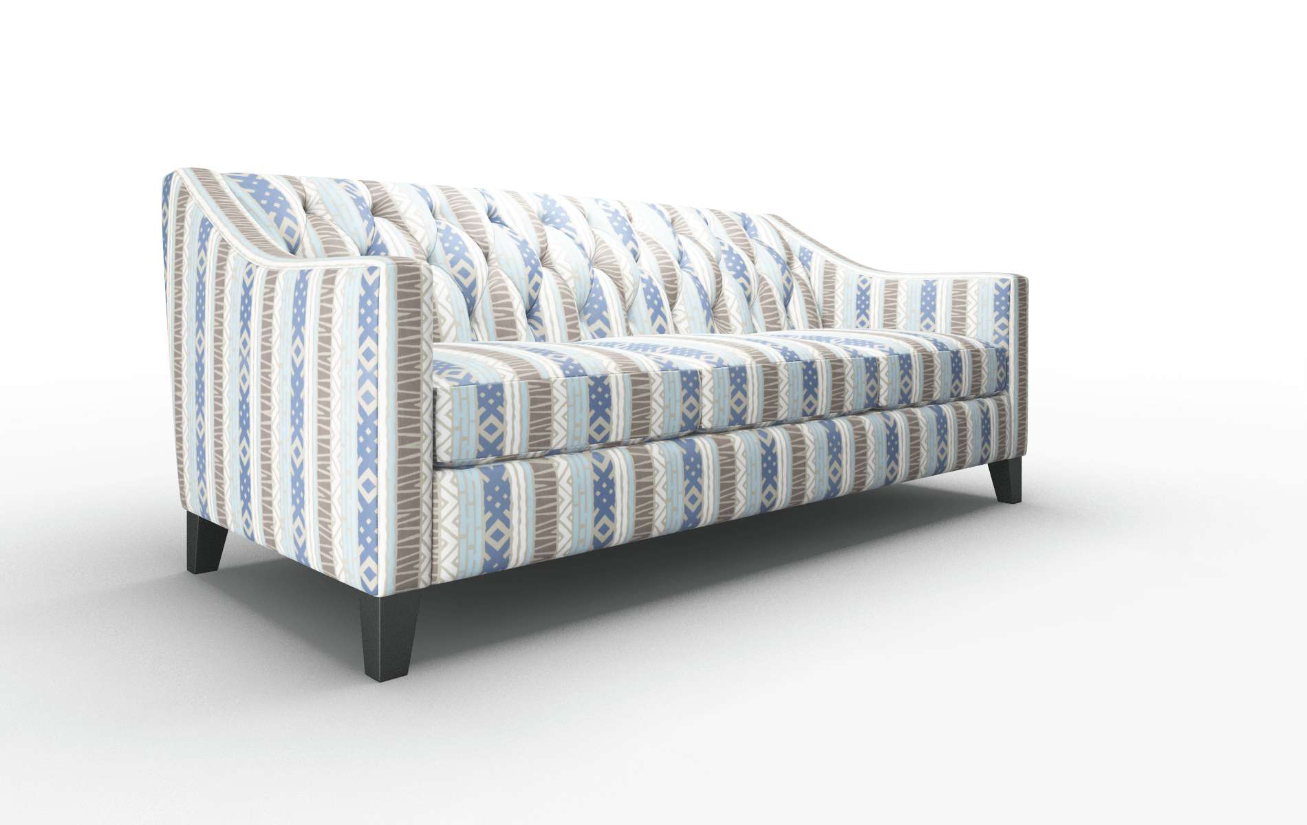 Seville Bodhi Indigo Sofa espresso legs 2