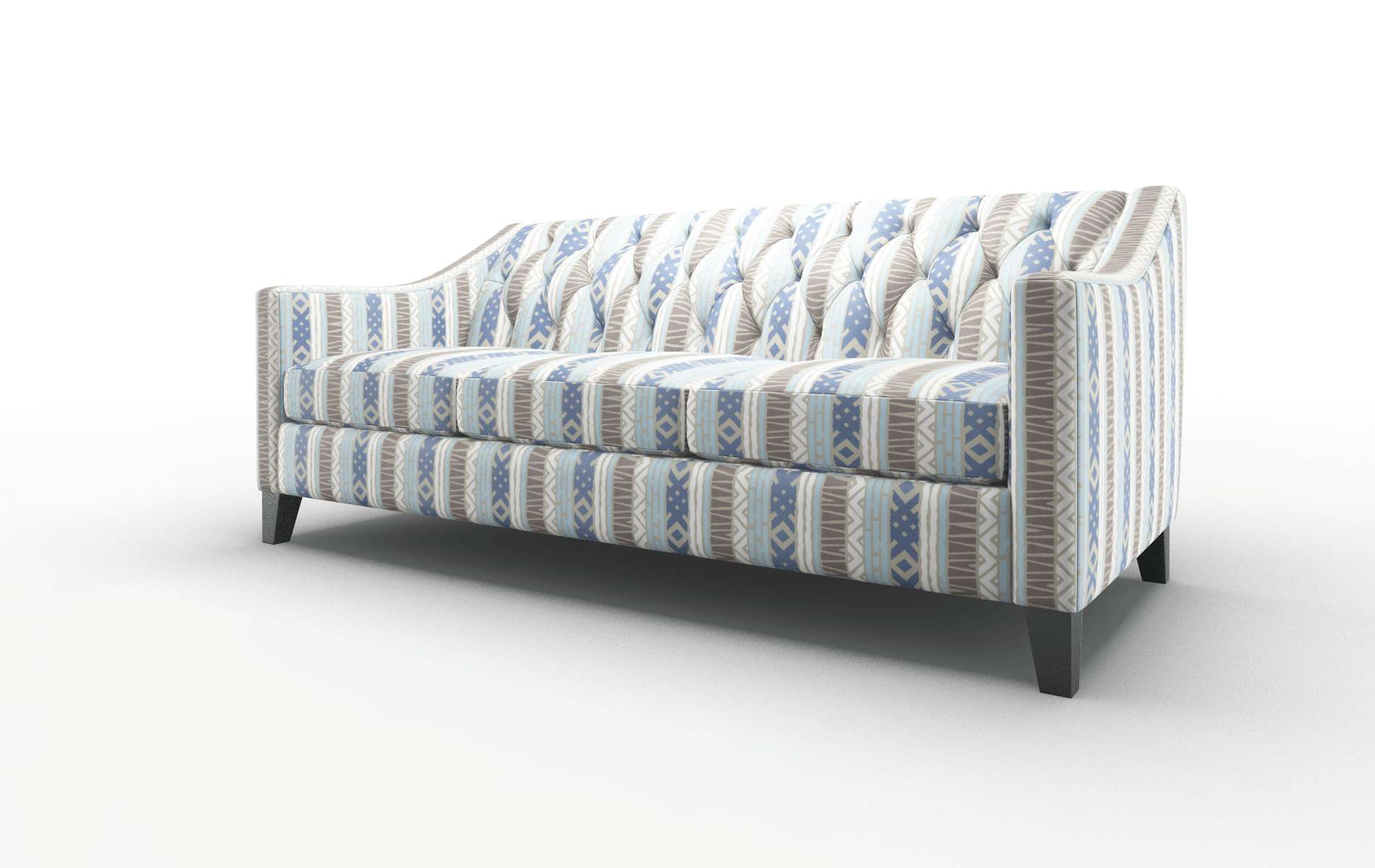 Seville Bodhi Indigo Sofa espresso legs 4