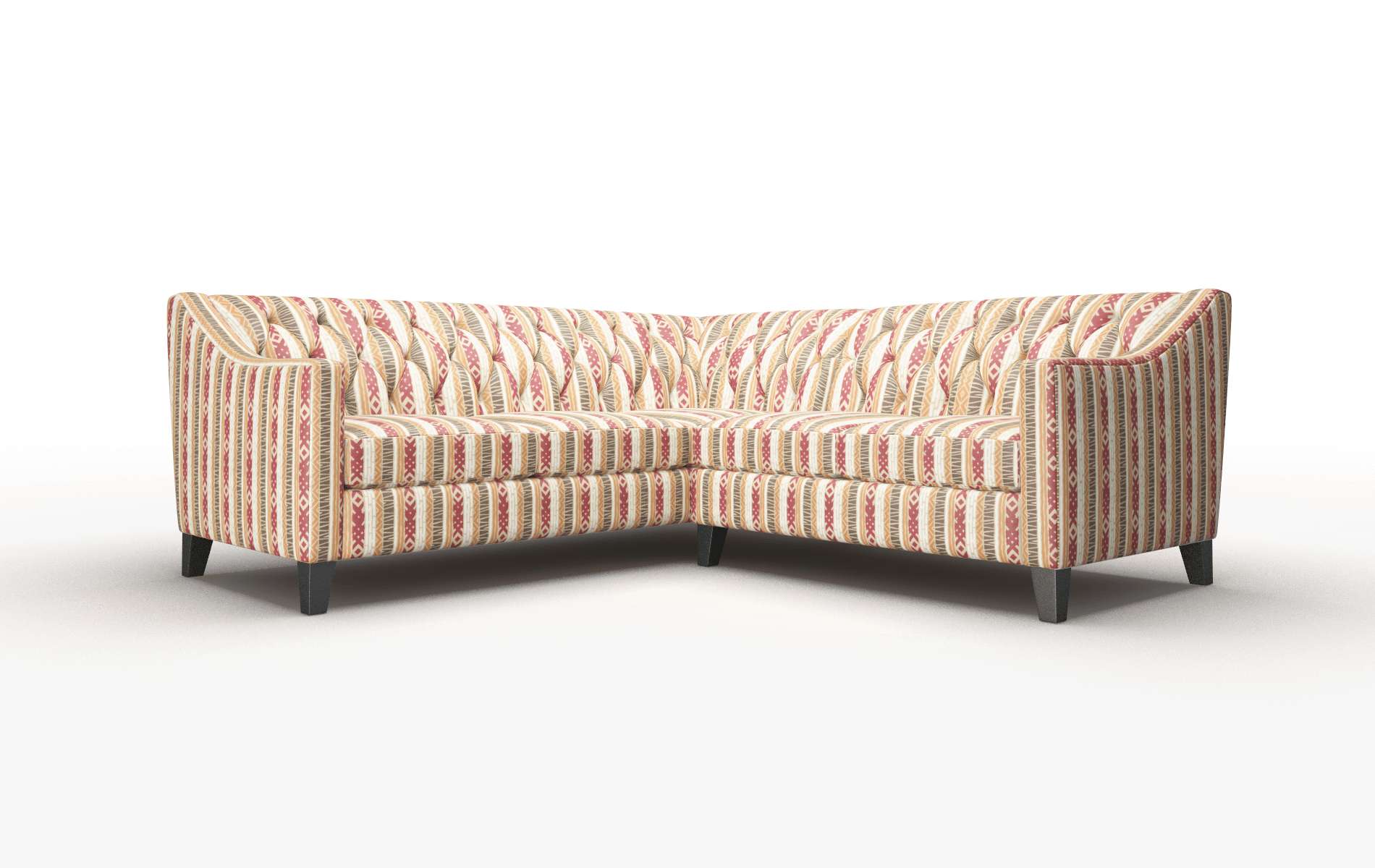 Seville Bodhi Tango Sectional espresso legs 1