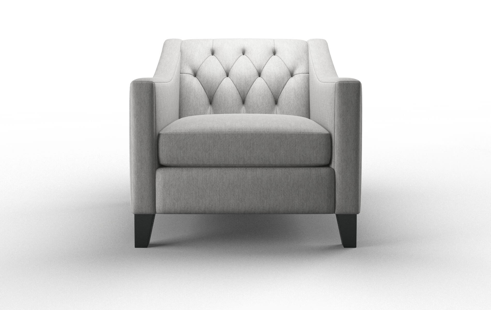 Seville Bungalow Graphite Chair espresso legs 1