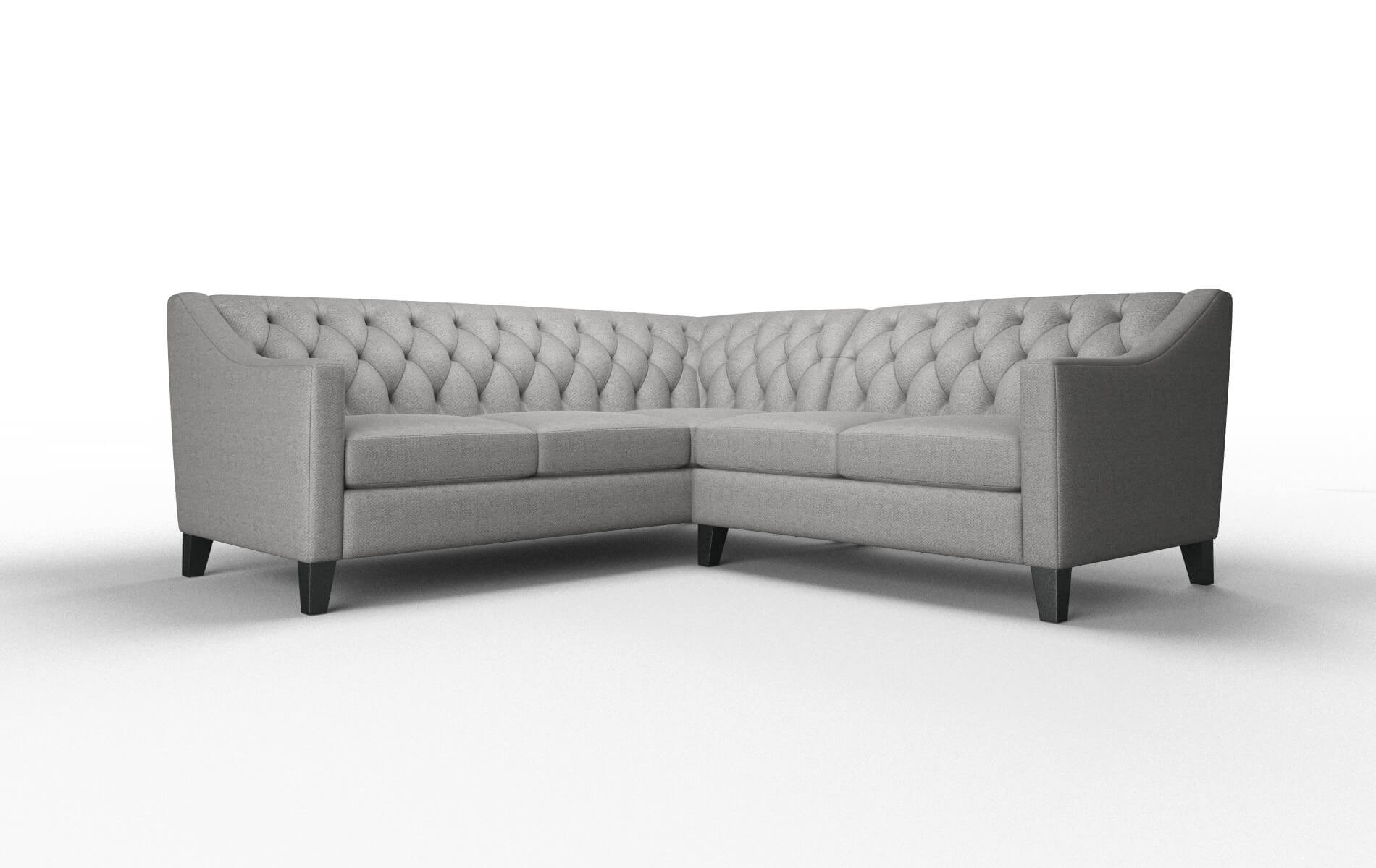 Seville Catalina Steel Sectional espresso legs